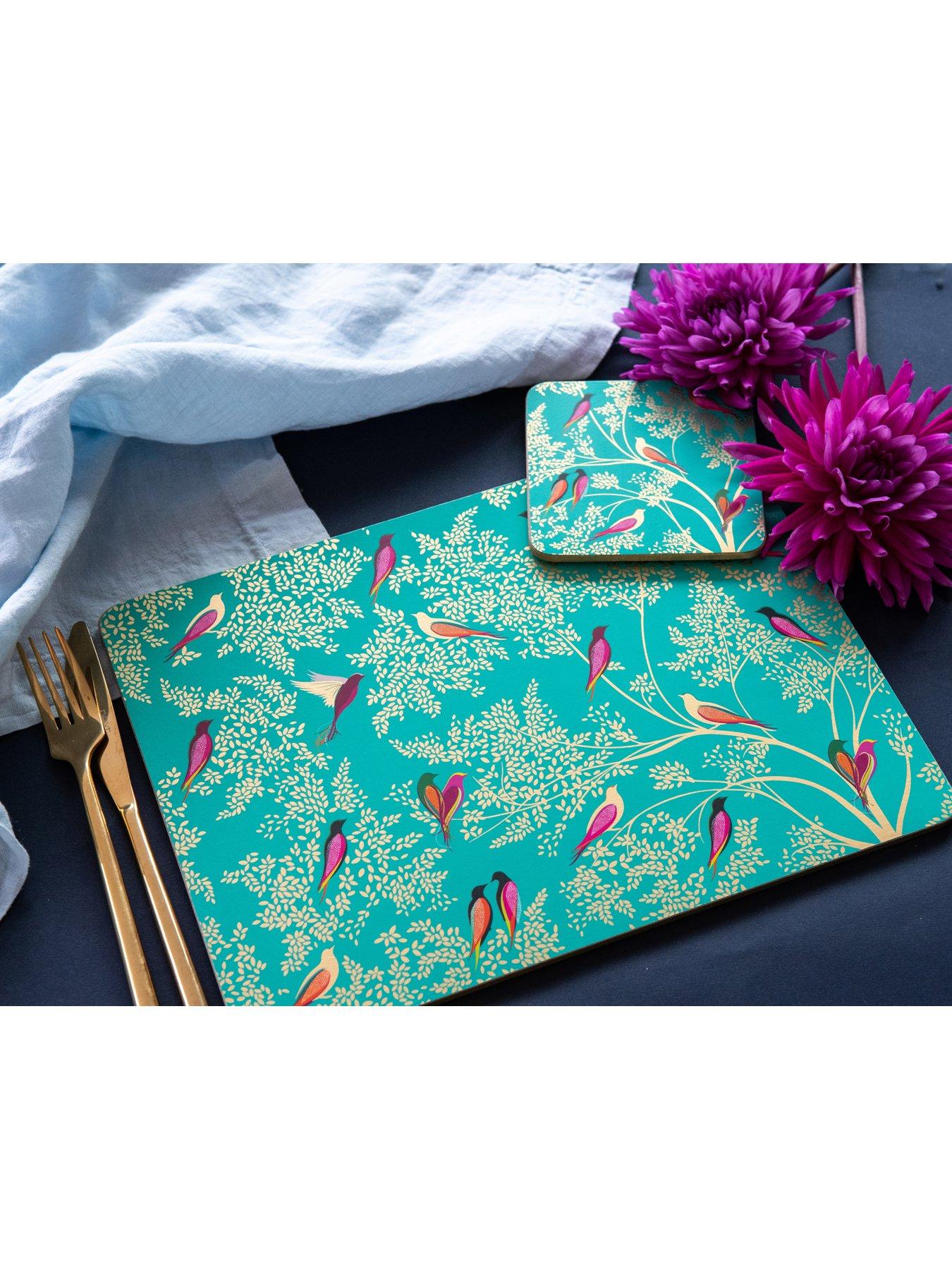 Product photograph of Sara Miller Chelsea Placemats Ndash Set Of 4 from very.co.uk