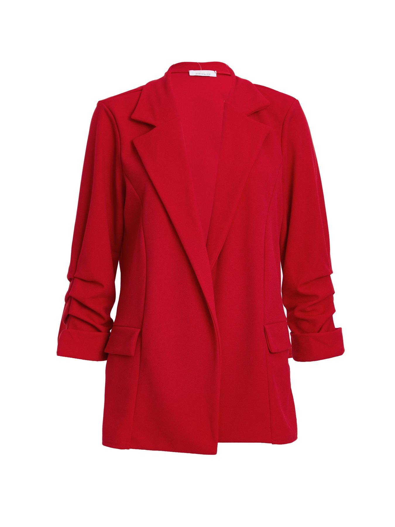 Ladies red blazer uk hotsell