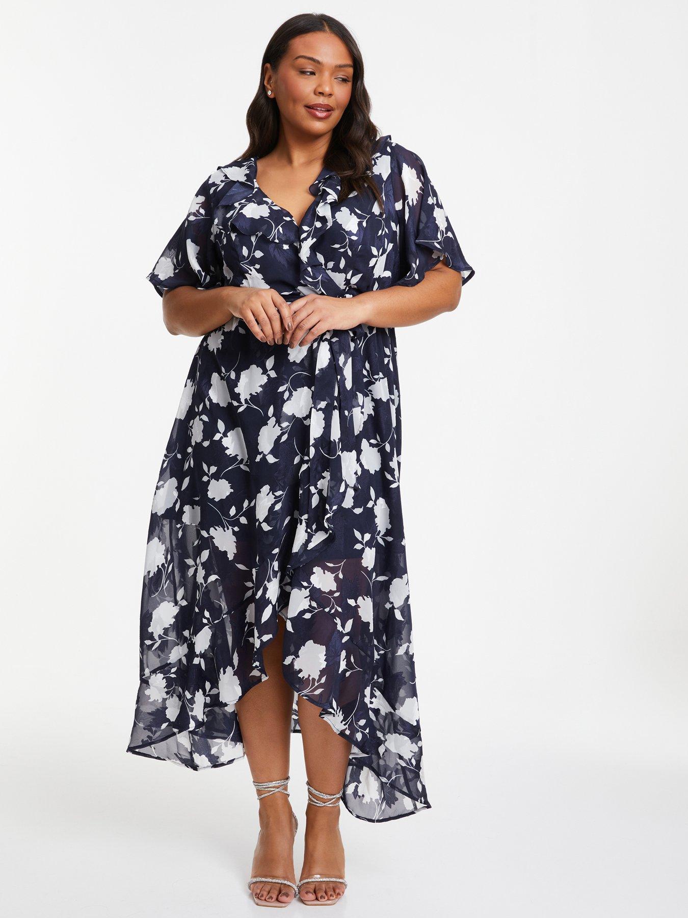 Navy store curve dress