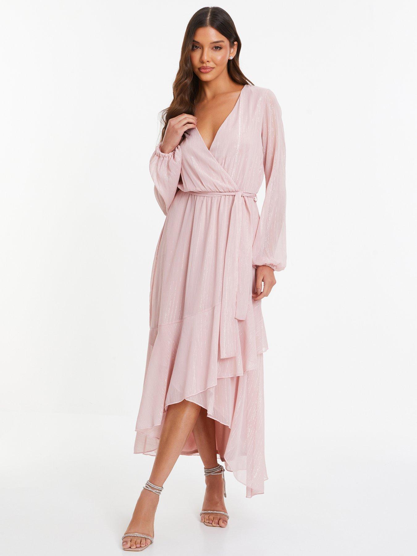 Pink Chiffon Robe 