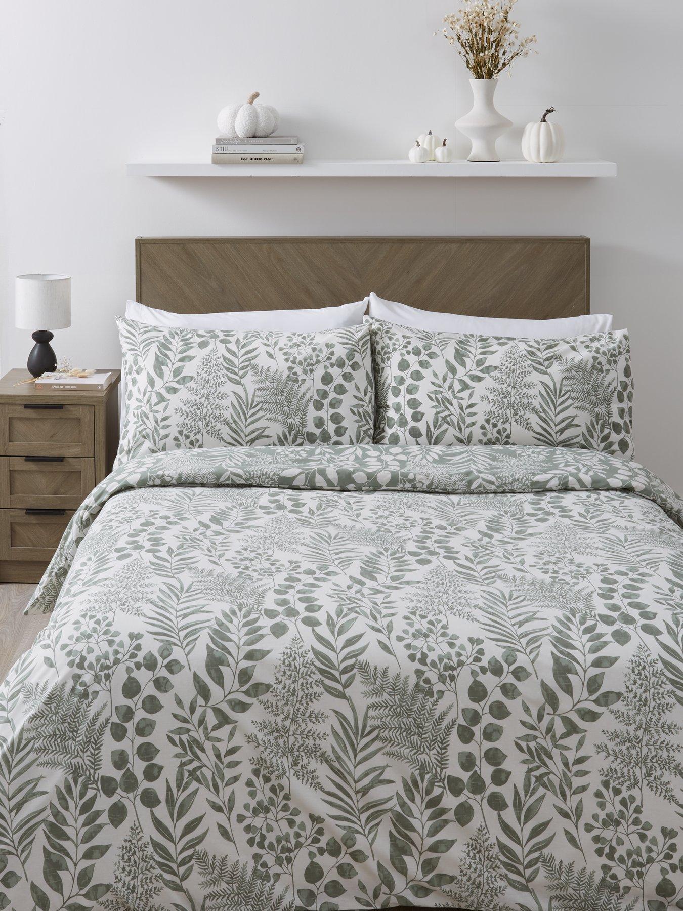 Product photograph of Everyday Autumn Floral Duvet Cover Set from very.co.uk