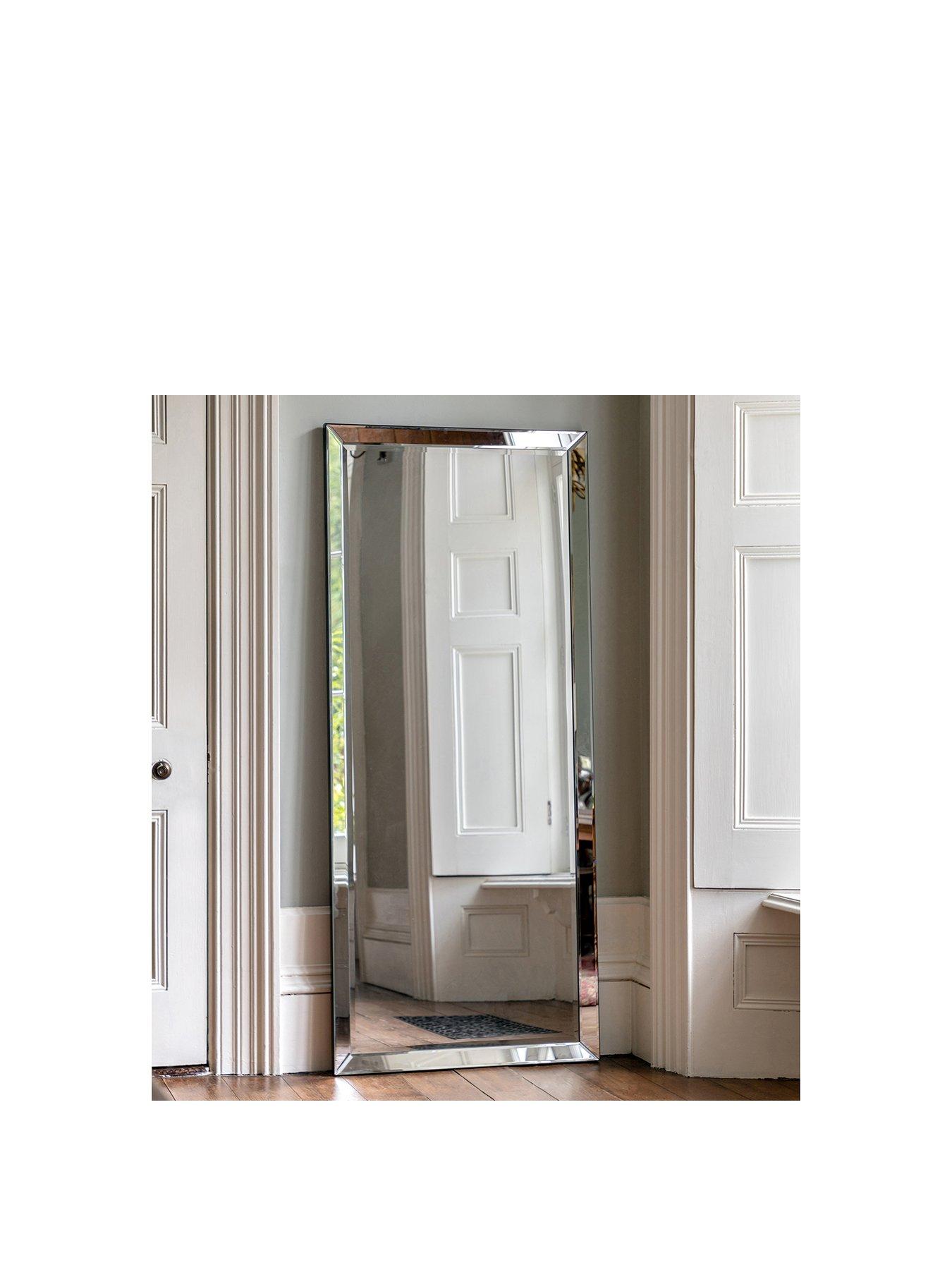 Image 2 of 7 of Gallery Direct Luna Leaner Mirror in Silver