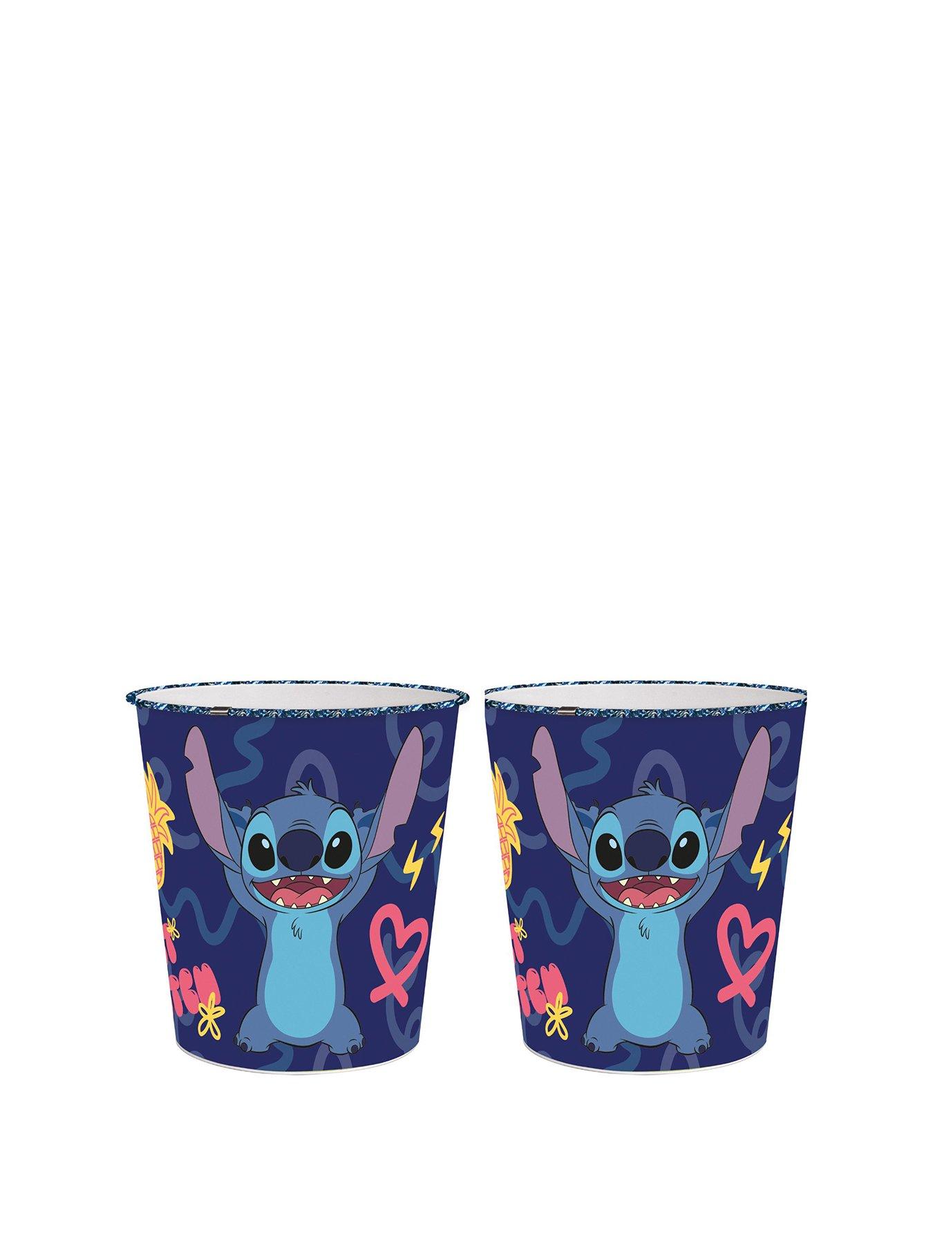 Product photograph of Disney Stitch Set Of 2 Childrens Bins from very.co.uk