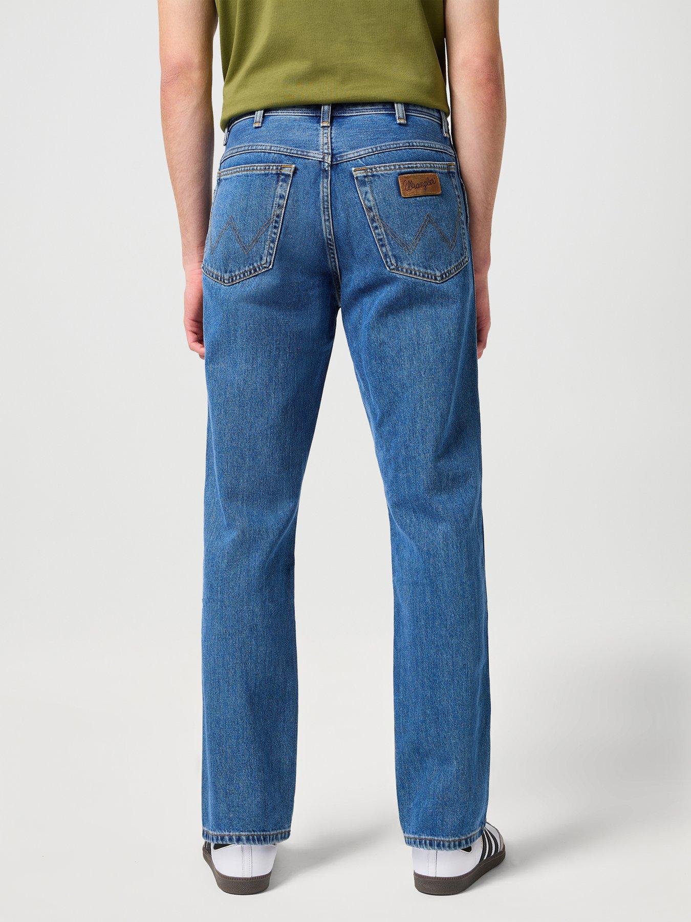 Wrangler Texas Straight Fit Jeans Blue Very
