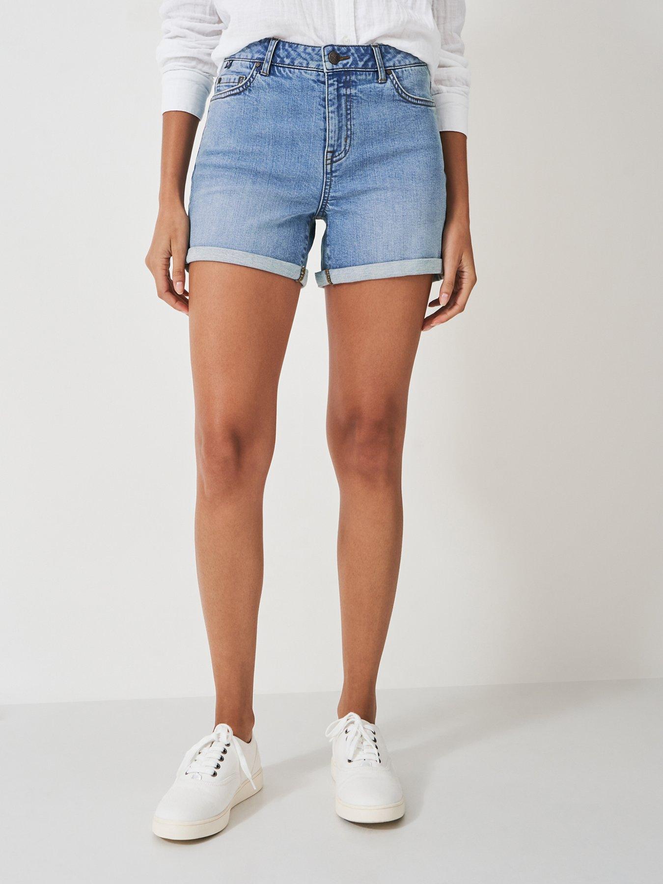 crew-clothing-denim-shorts-light-blue