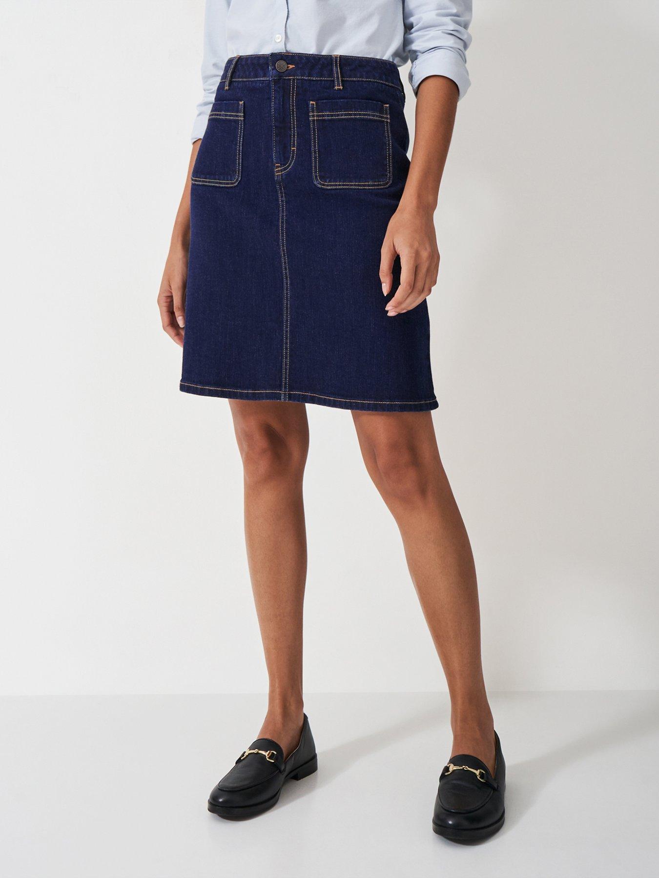 undefined Analee denim skirt - Dark Blue
