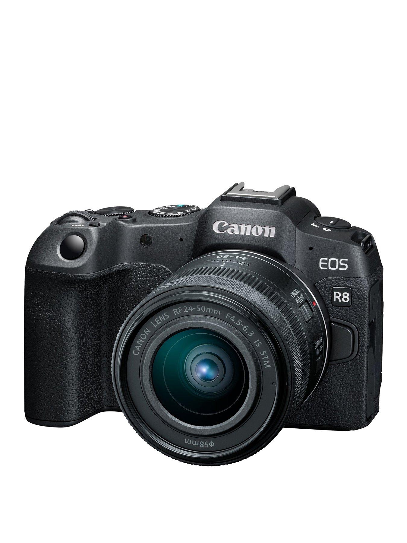 Canon EOS R8 Full Frame Mirrorless Camera with RF 24-50mm F4.5-6.3 IS ...