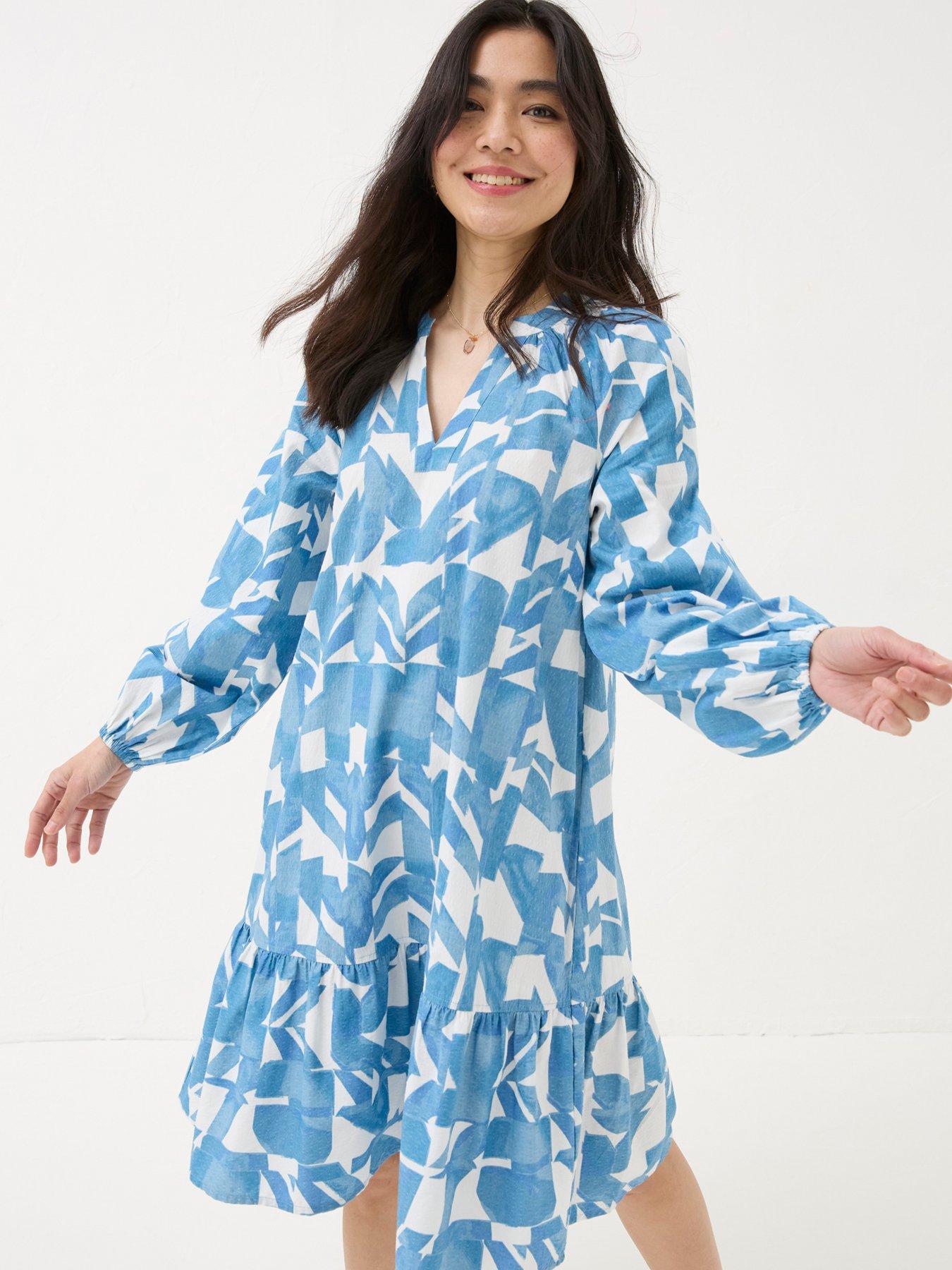 fatface-amy-med-geo-dress-blue