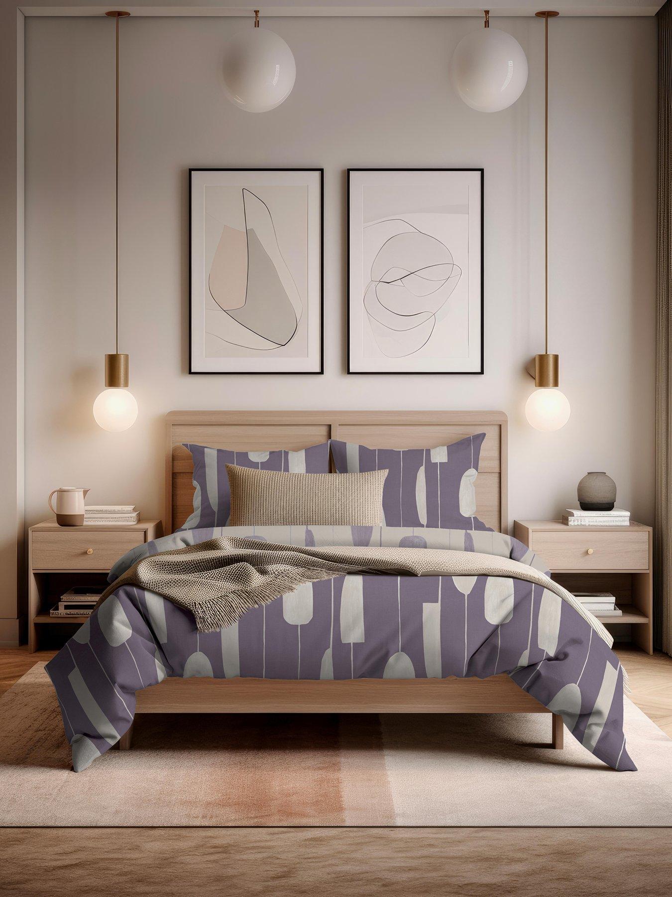 undefined Luka Damson Duvet Cover Set