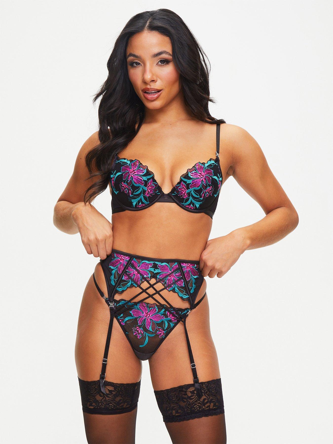 Ann Summers The Passion Underwired Non Padded Plunge Bra | Kaleidoscope