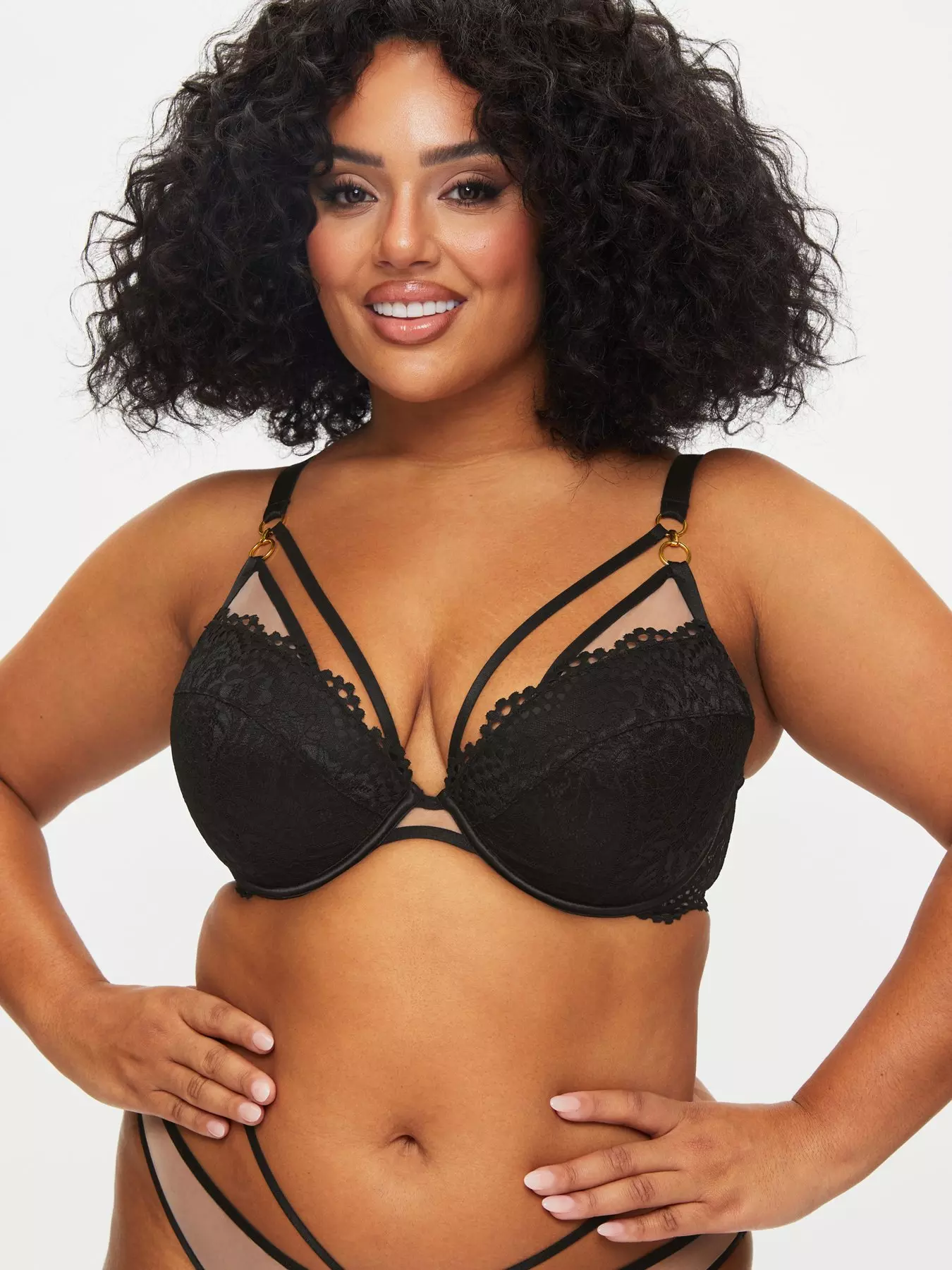 Ann Summers Timeless Affair moulded non wired push up nursing bra in black  - ShopStyle