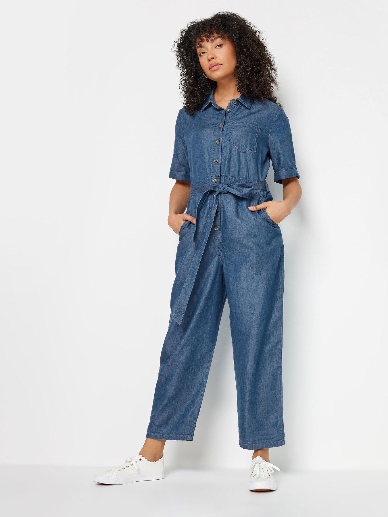 In The Style Denim Jumpsuit | very.co.uk