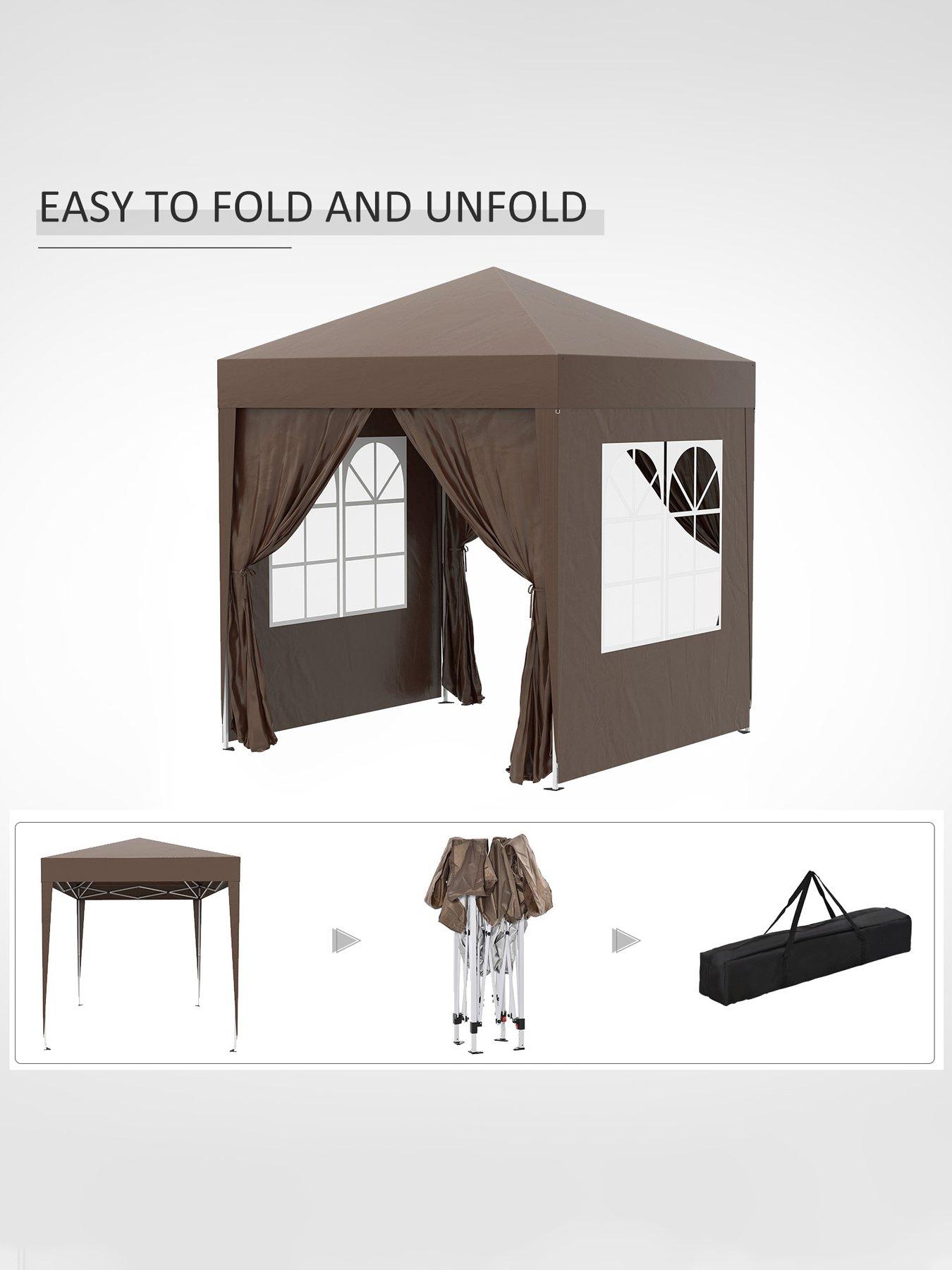Image 3 of 4 of OutSunny Pop Up Gazebo