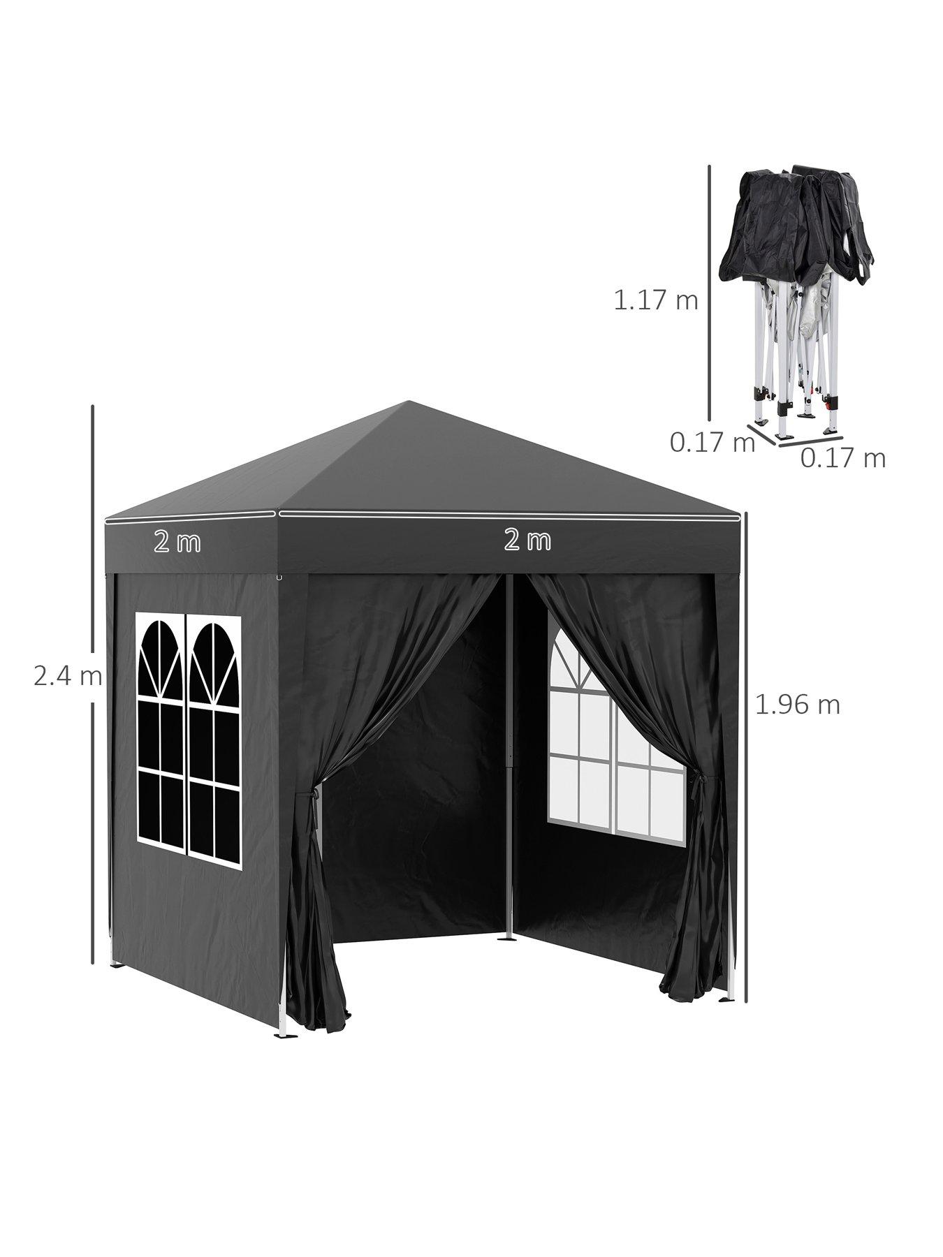 Image 3 of 6 of OutSunny Pop Up Gazebo