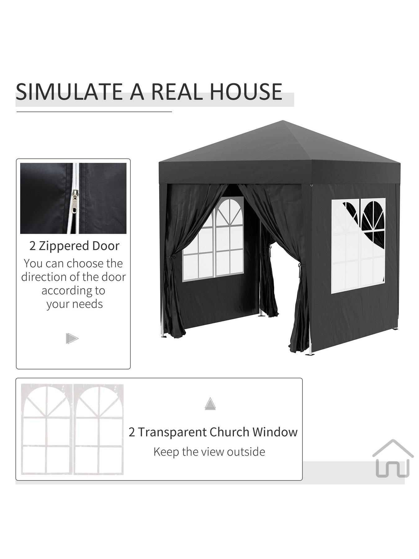Image 6 of 6 of OutSunny Pop Up Gazebo