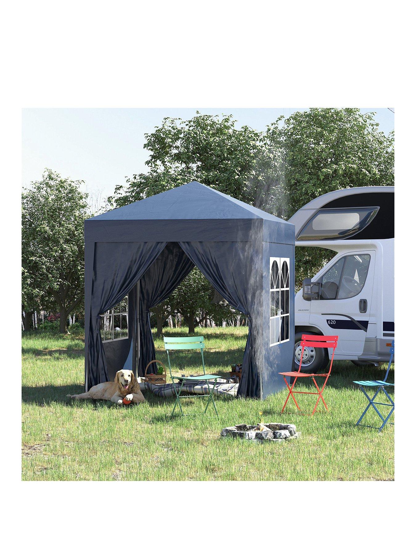Image 1 of 6 of OutSunny Pop Up Gazebo