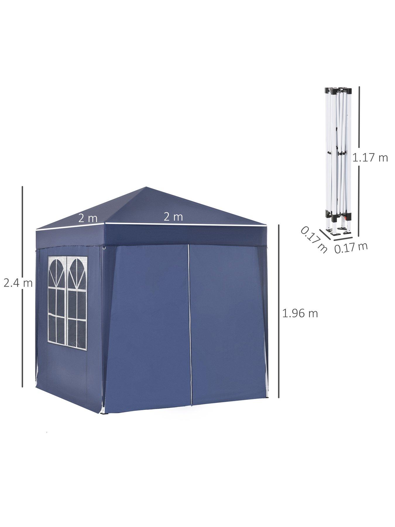 Image 3 of 6 of OutSunny Pop Up Gazebo