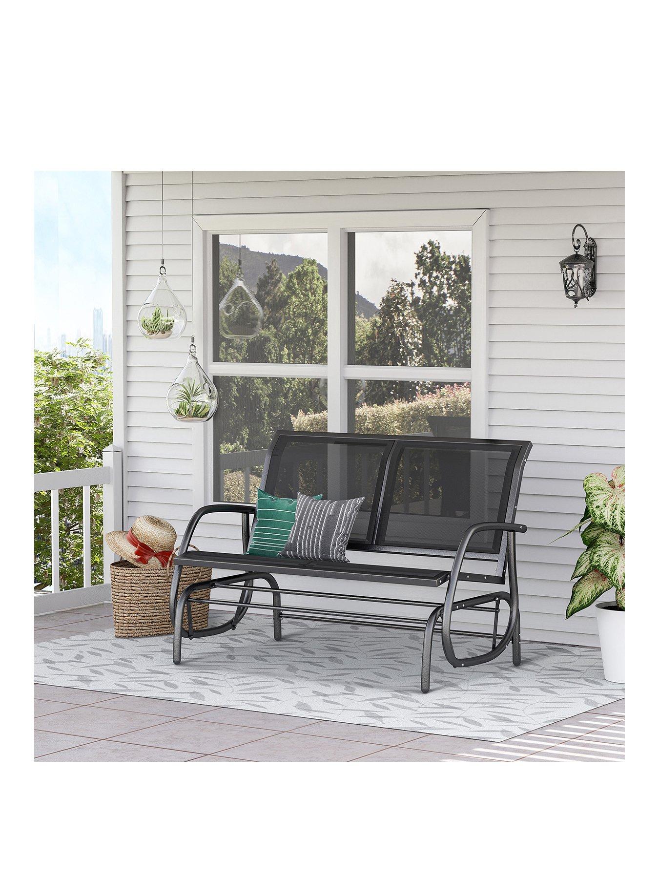 Product photograph of Outsunny Outdoor Glider from very.co.uk