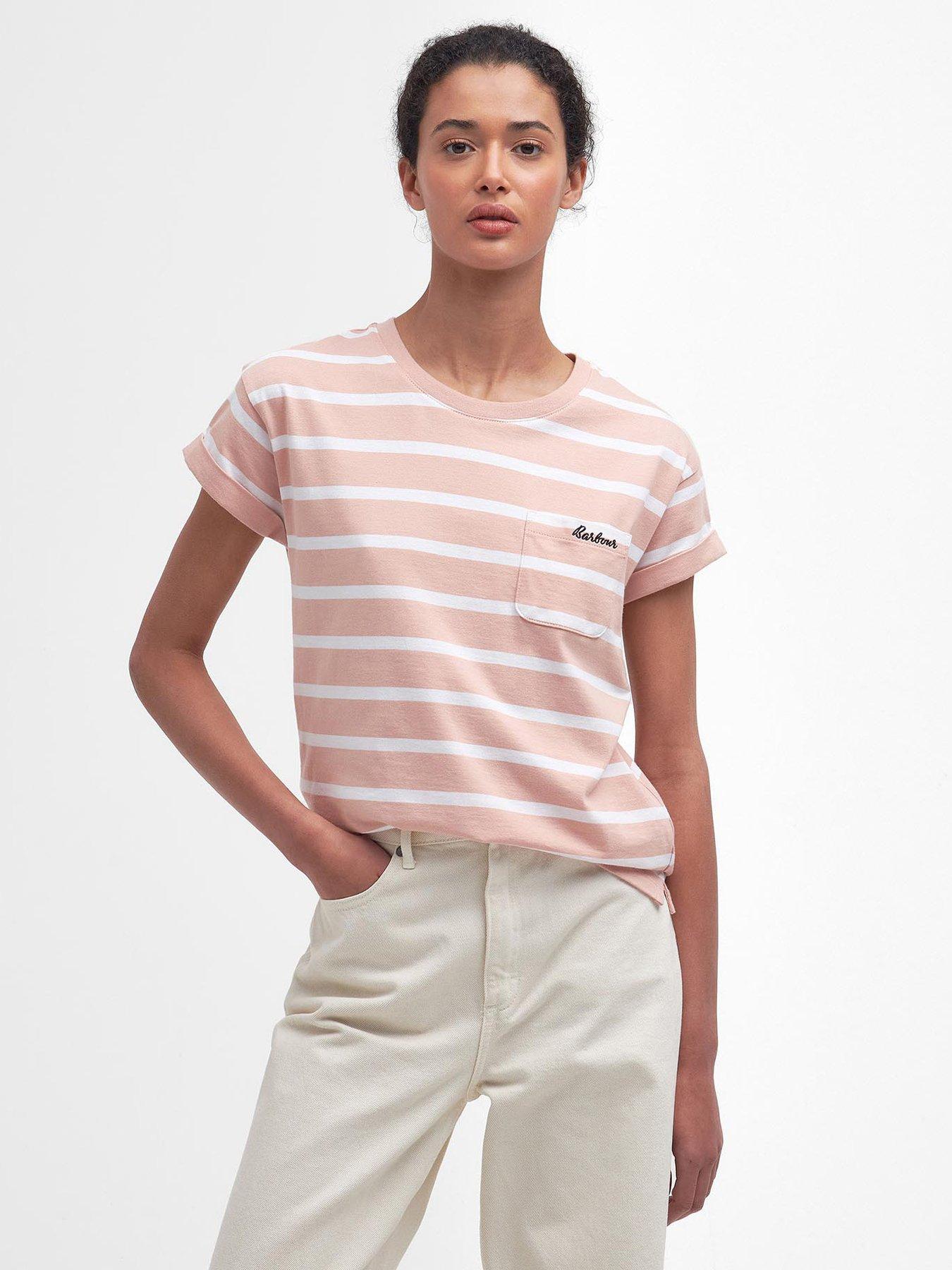 barbour-otterburn-stripe-t-shirt-pink