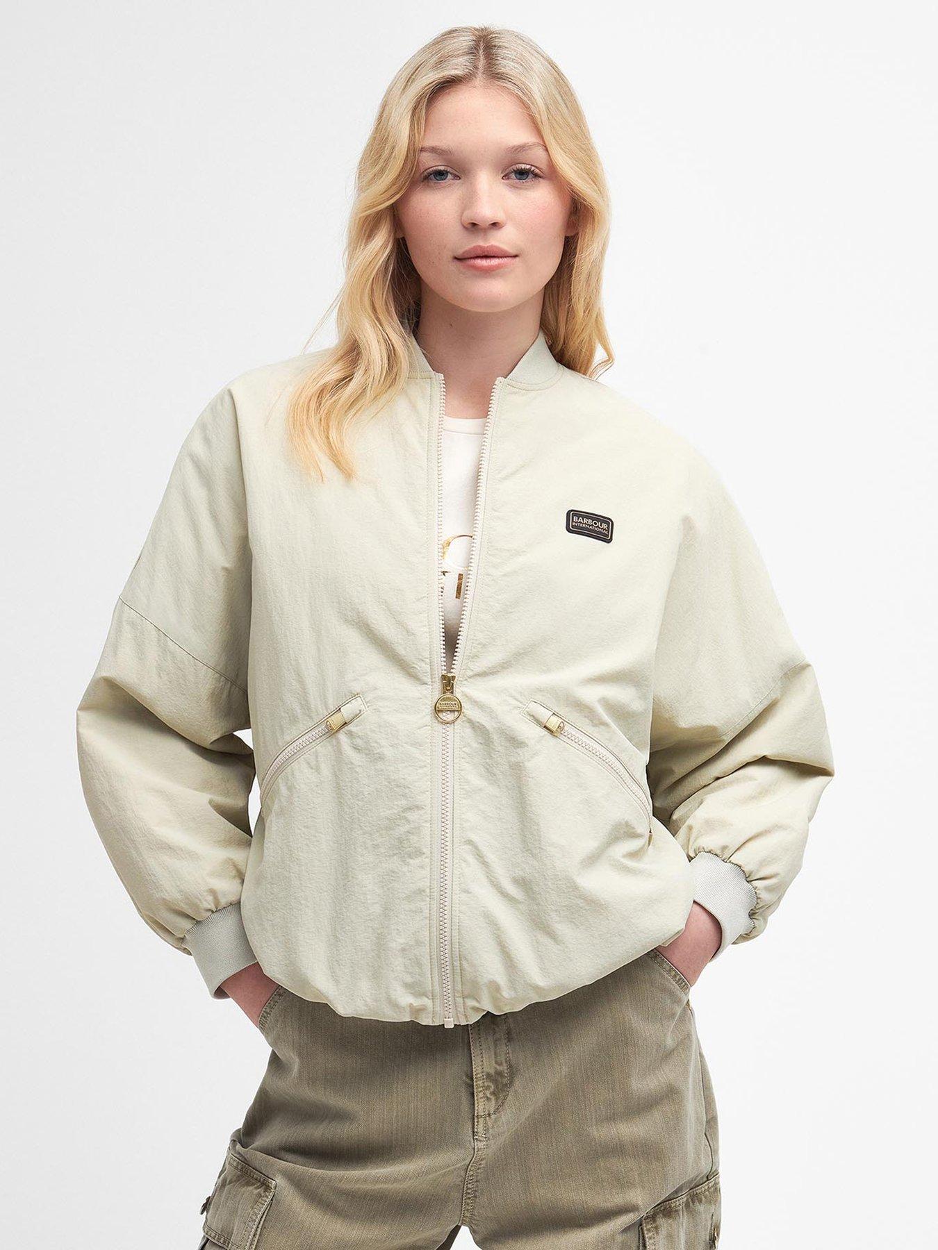 undefined Mansell Casual Bomber Jacket - Beige