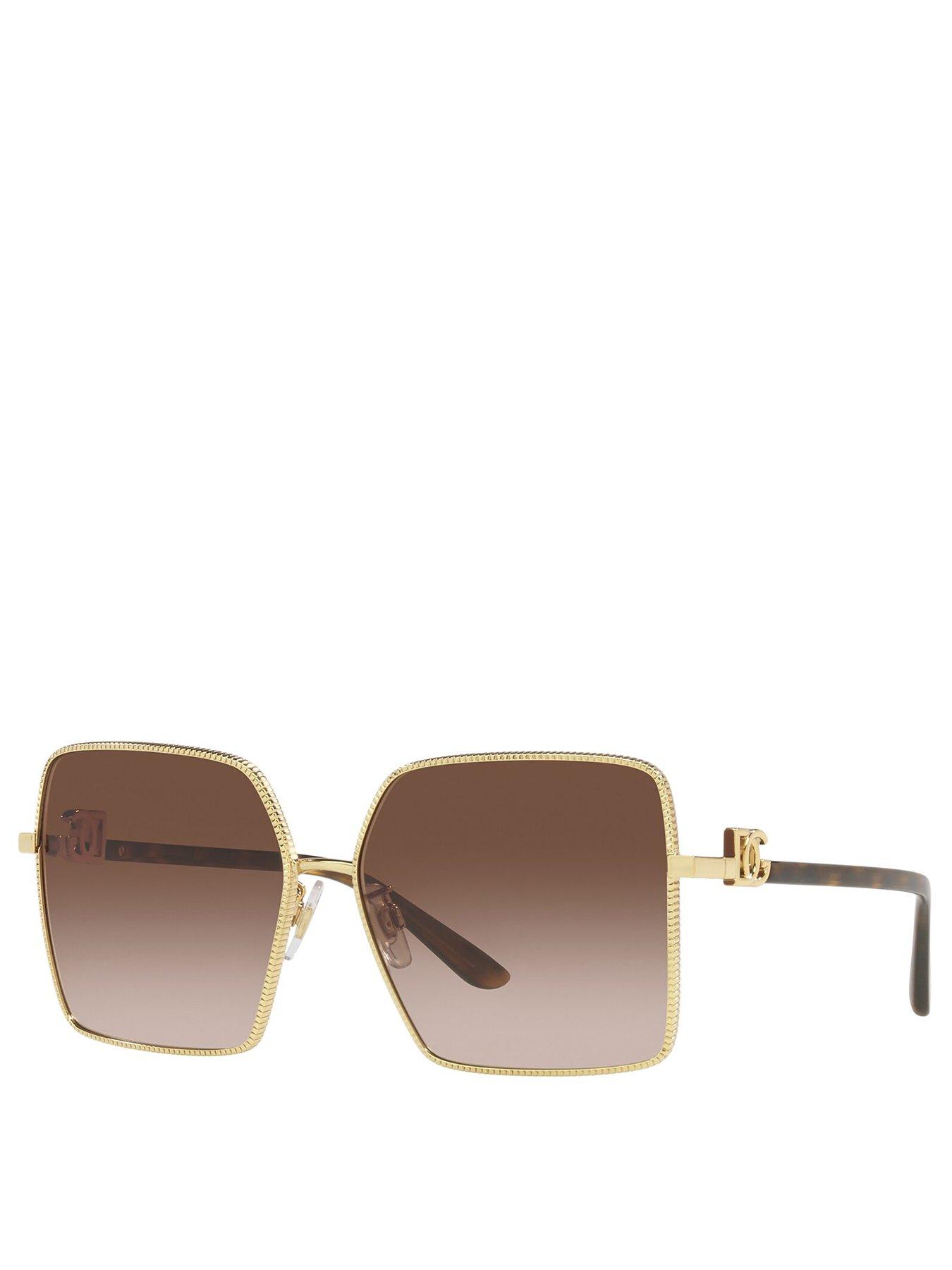 Dolce Gabbana D G Square Sunglass Very