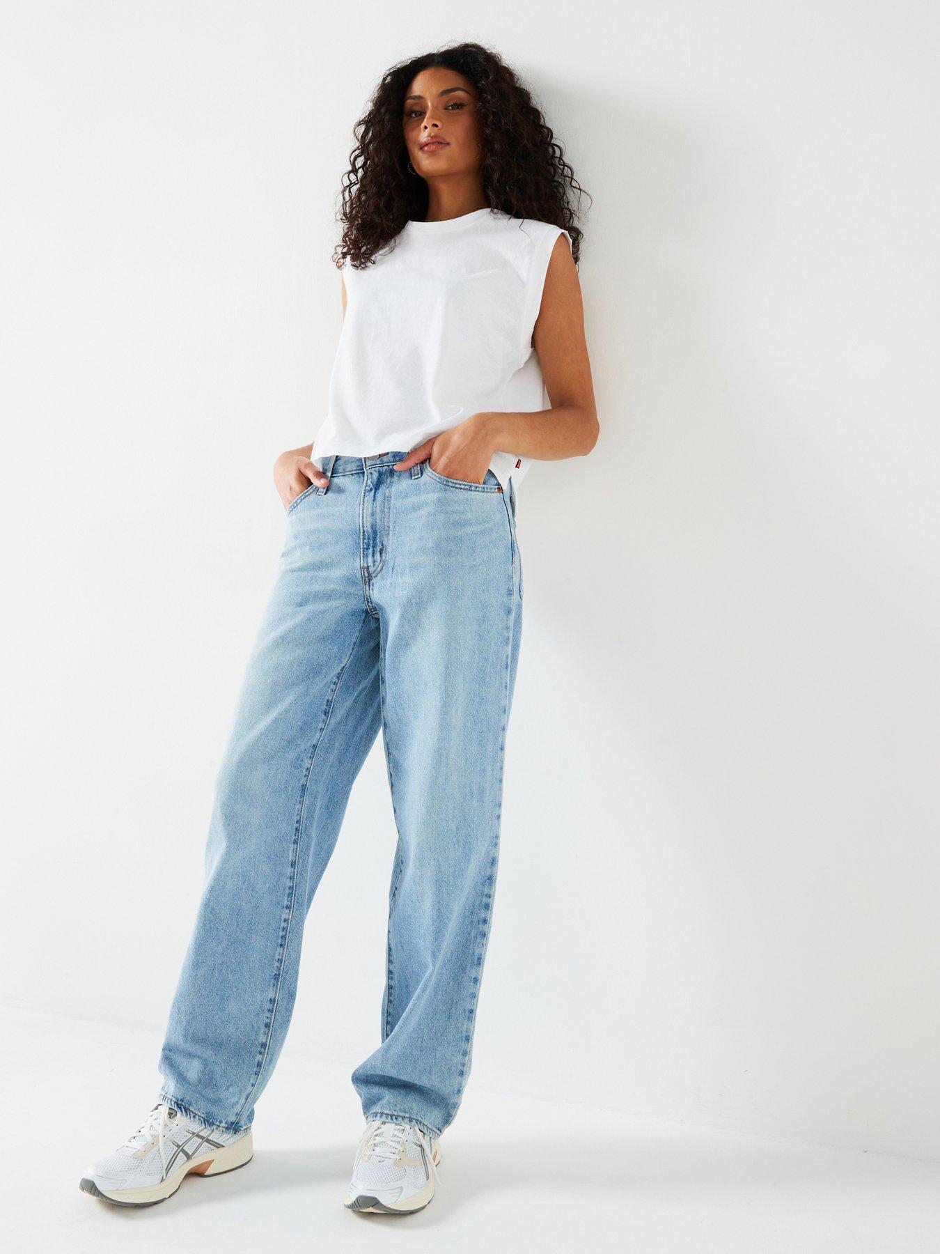 undefined Boxy Tank - White + Slub