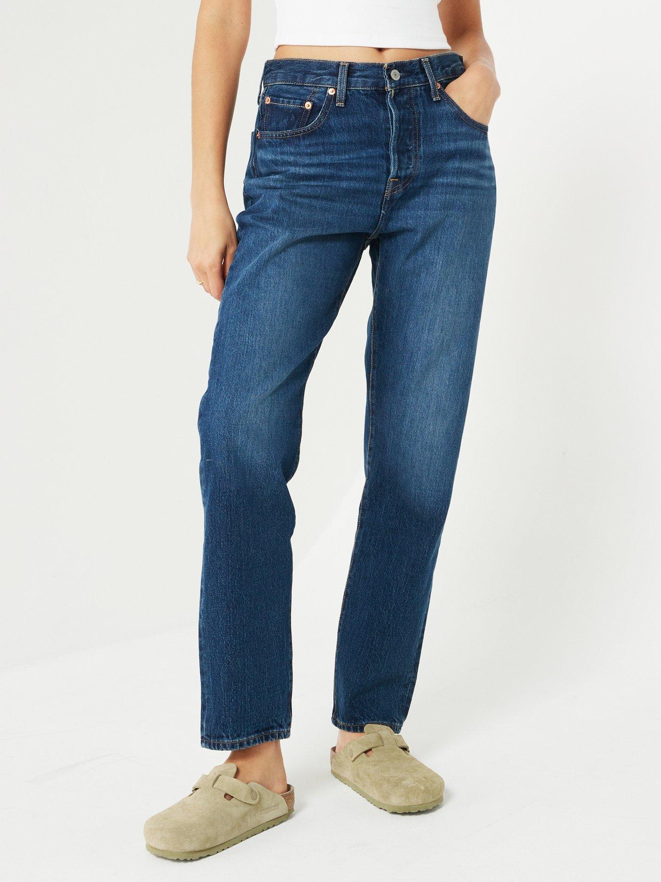 undefined 501® Crop Straight Leg Jean - Up We Go No Dx - Blue