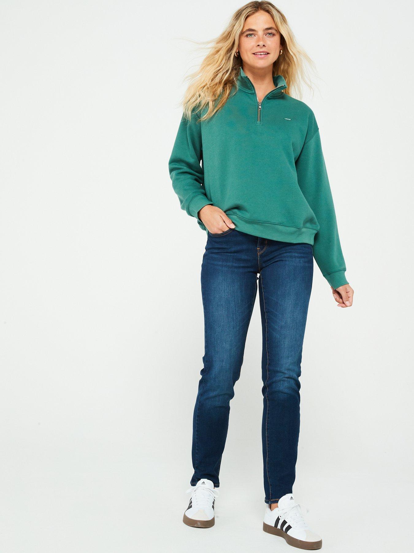 Image 3 of 4 of Levi's 312T Shaping Slim Jeans - Crushed Poppy - Blue