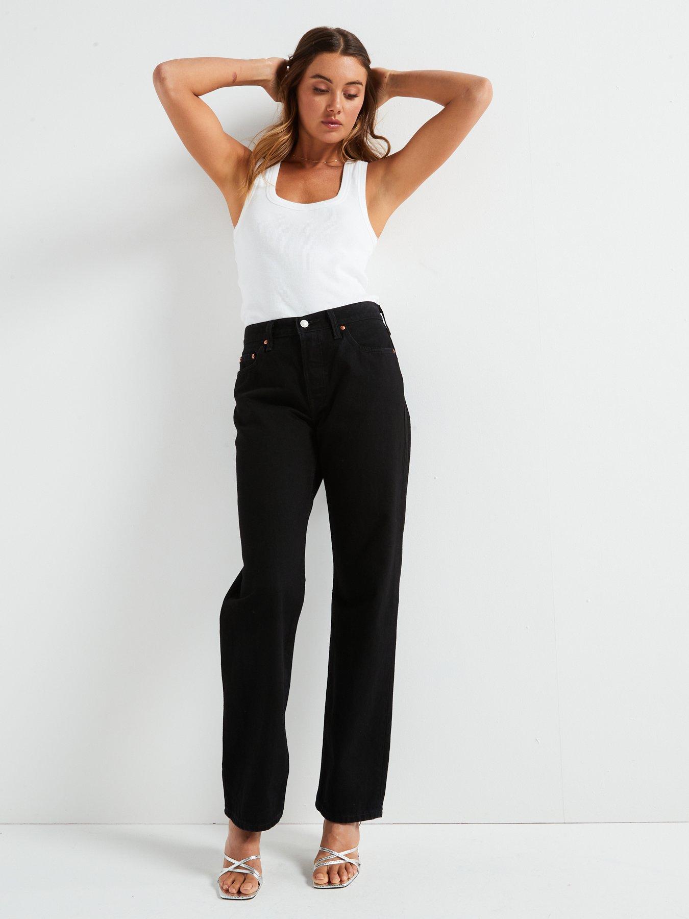 Image 3 of 6 of Levi's 501&reg; 90s Jeans - Rinsed Blacktop&nbsp;- Black