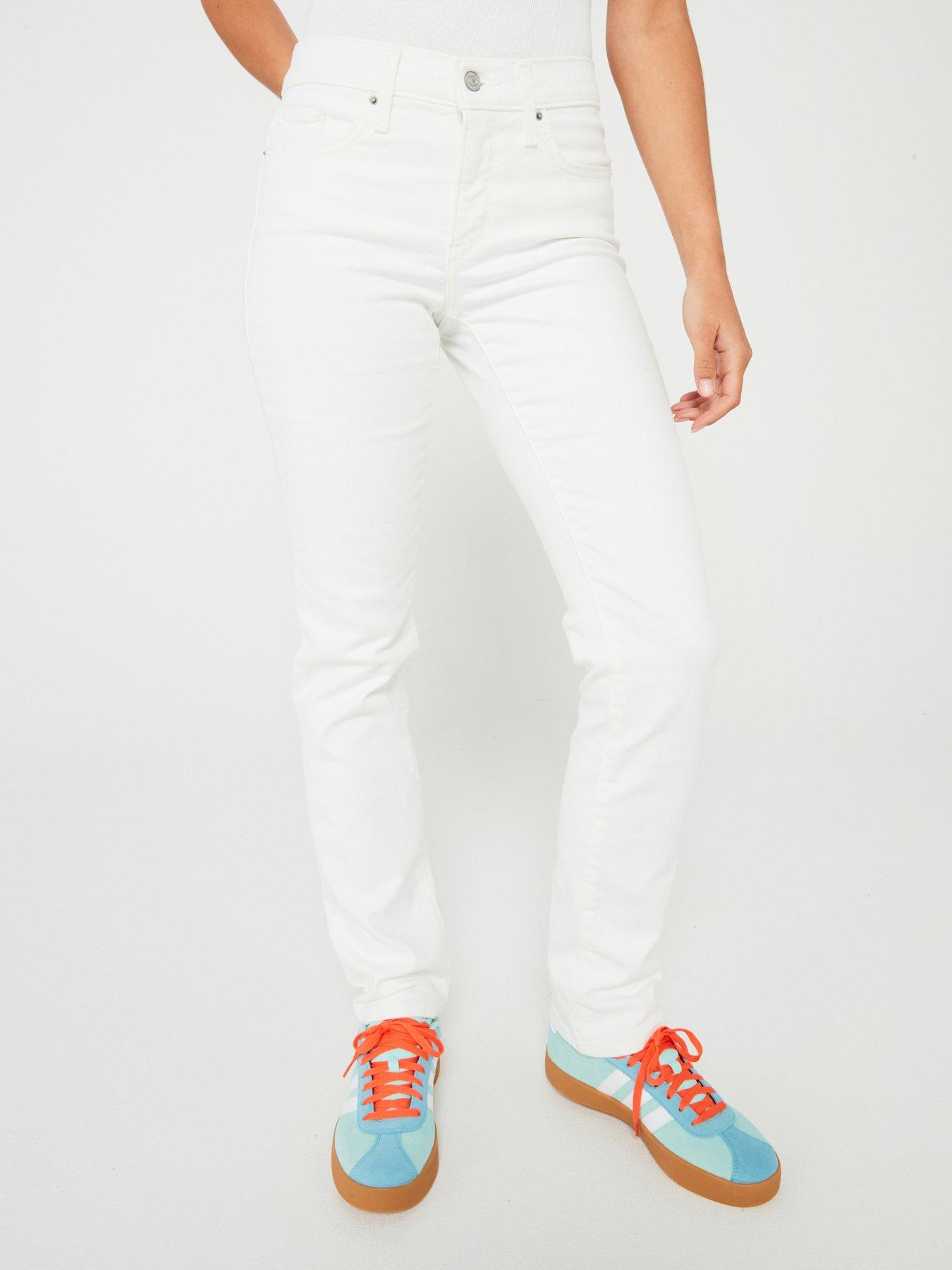 Levi's 314™ Shaping Straight Jeans Soft Clean White Very