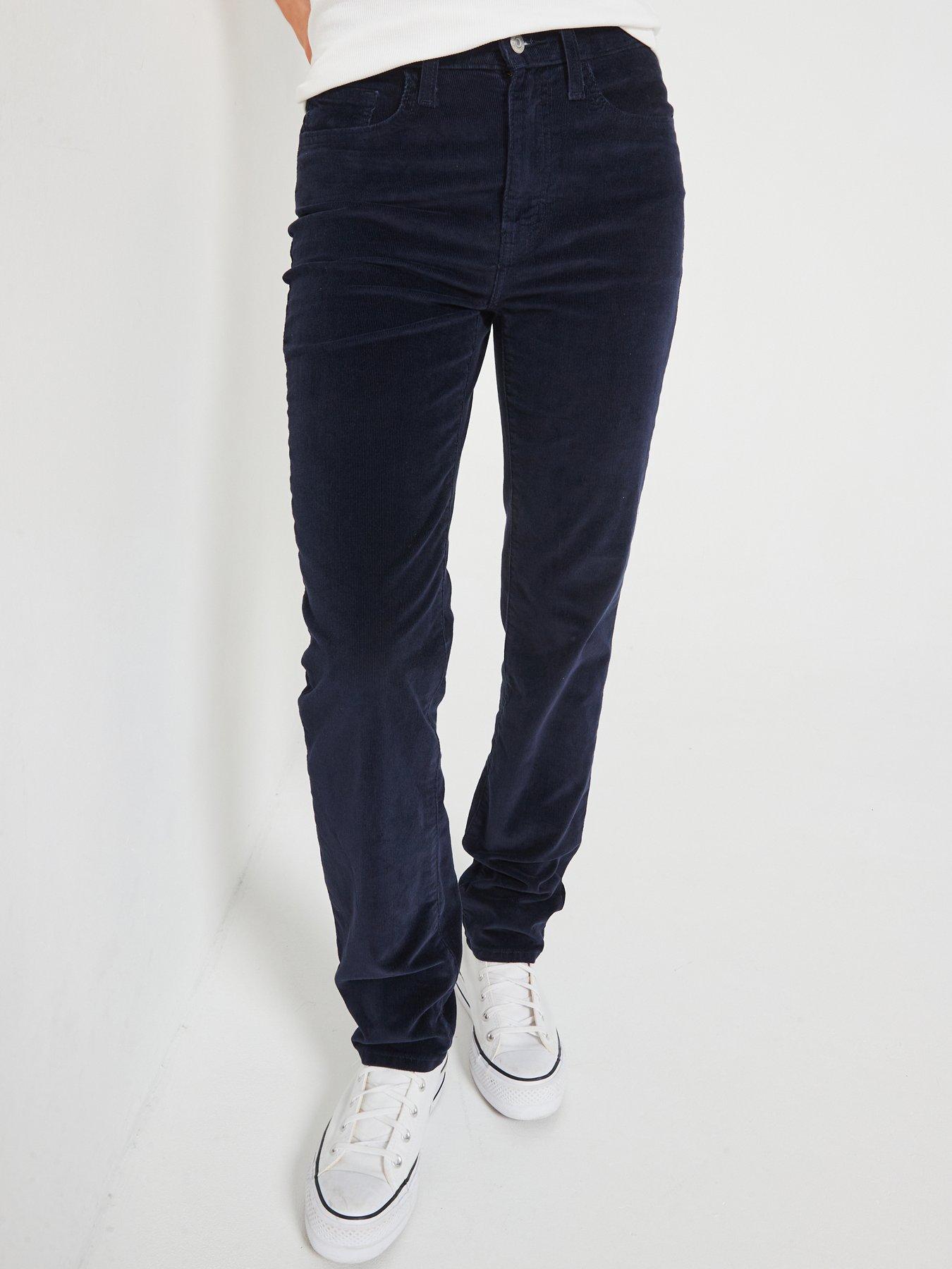 undefined 724 High Rise Straight Leg Jean - Nightwatch Blue