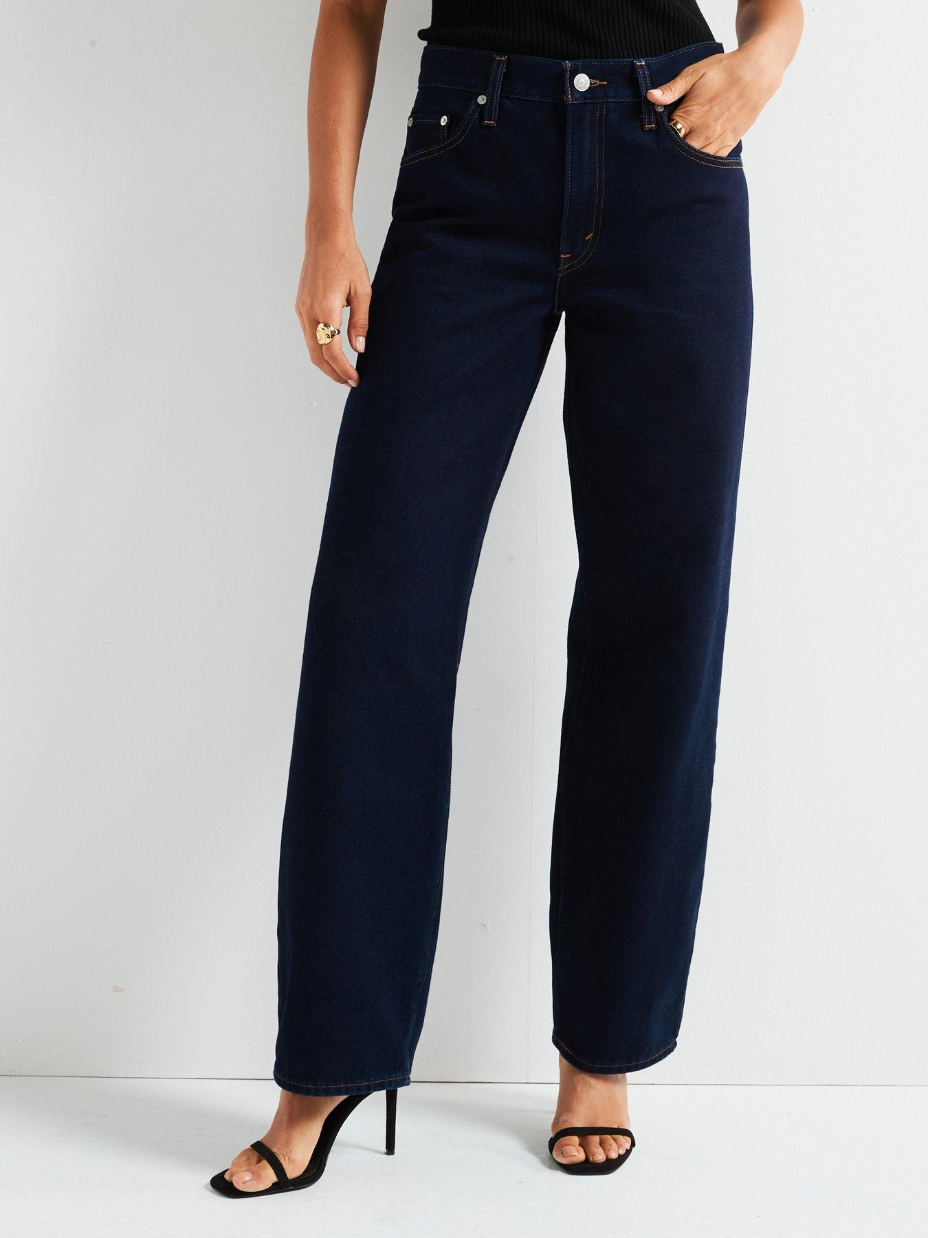undefined Baggy Dad Jean - Warm Mystery - Blue
