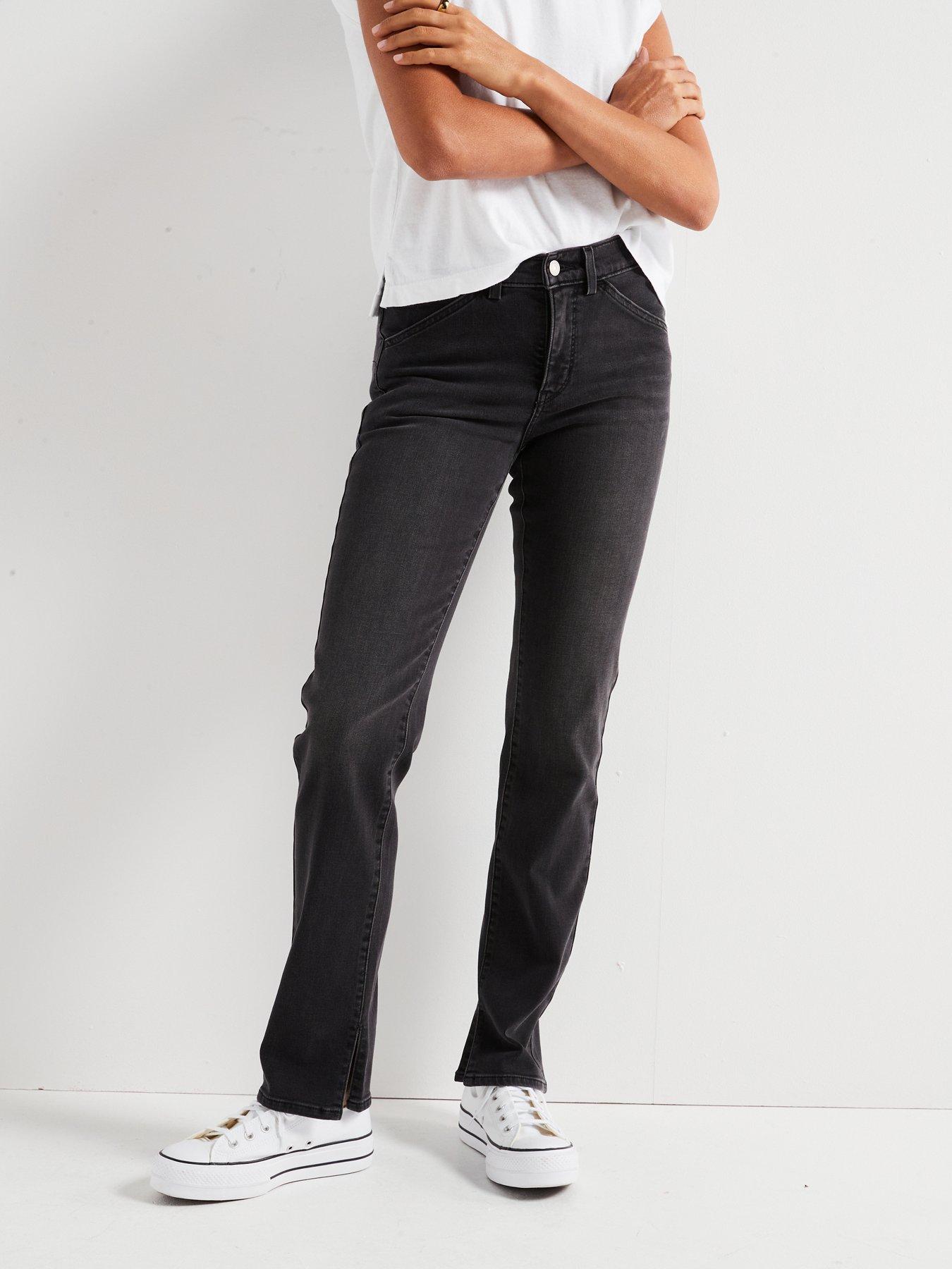 Levi s 314 Shaping Straight Leg Jean Lava Rock Black Very