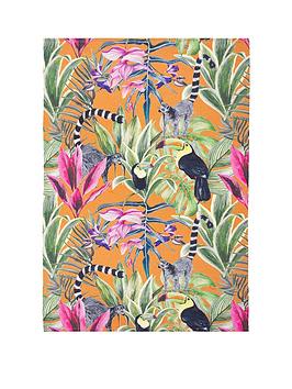 Product photograph of Kali Animals Indoor Outdoor Washable Rug 120x170cm from very.co.uk
