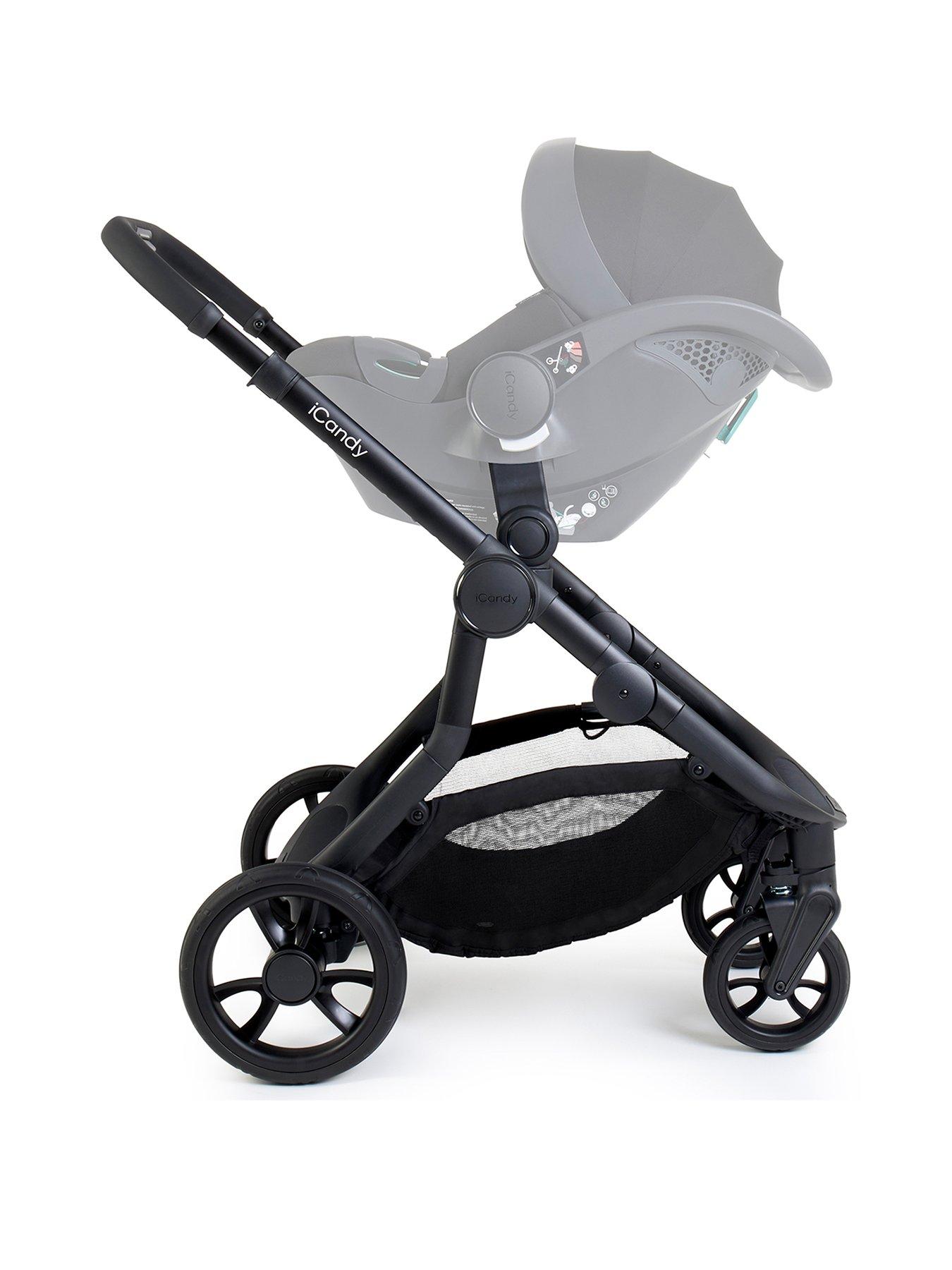 Image 3 of 7 of iCandy Orange 4 Pushchair Bundle - Latte/Black