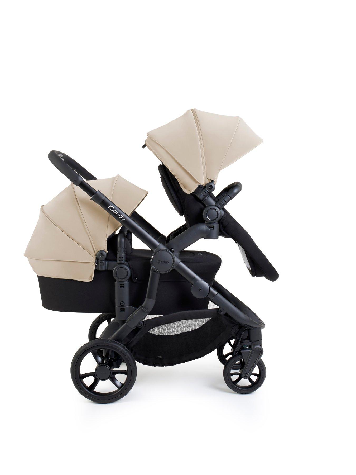 Image 5 of 7 of iCandy Orange 4 Pushchair Bundle - Latte/Black