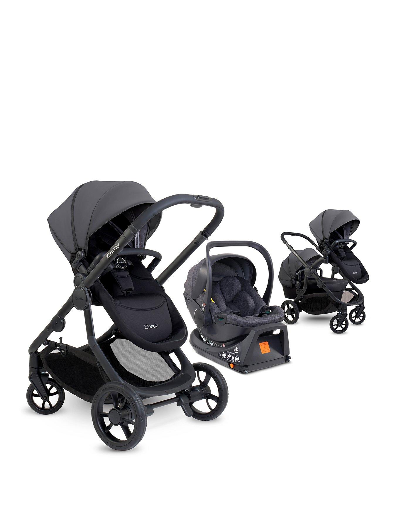 Icandy Orange4 Travel System - Fossil/Black