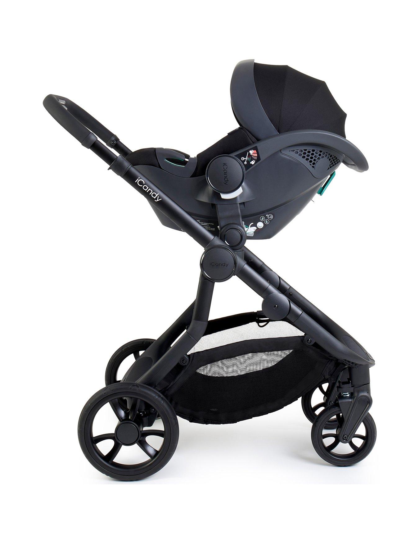 Image 3 of 7 of iCandy Orange 4 Travel System - Fossil/Black