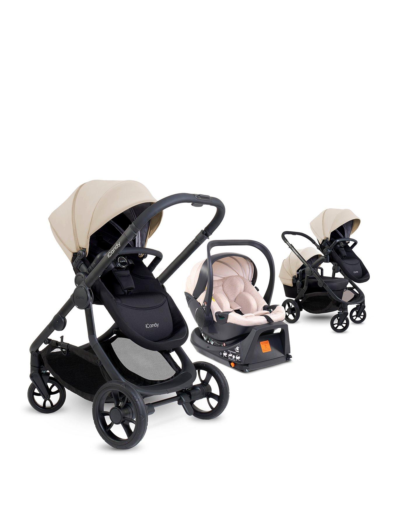 iCandy Orange 4 Travel System - Latte/Black