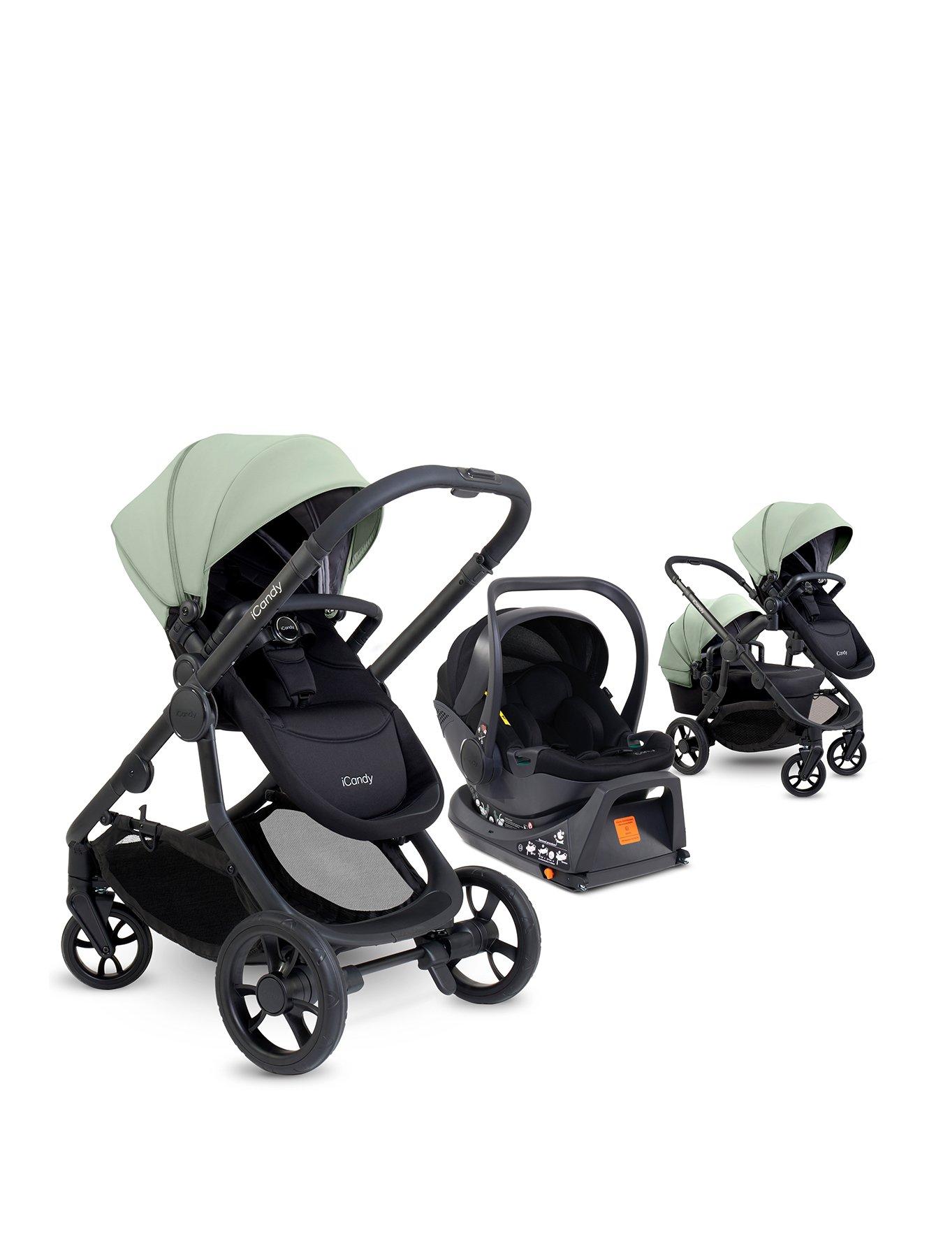 Icandy Orange4 Travel System - Pistachio/Black