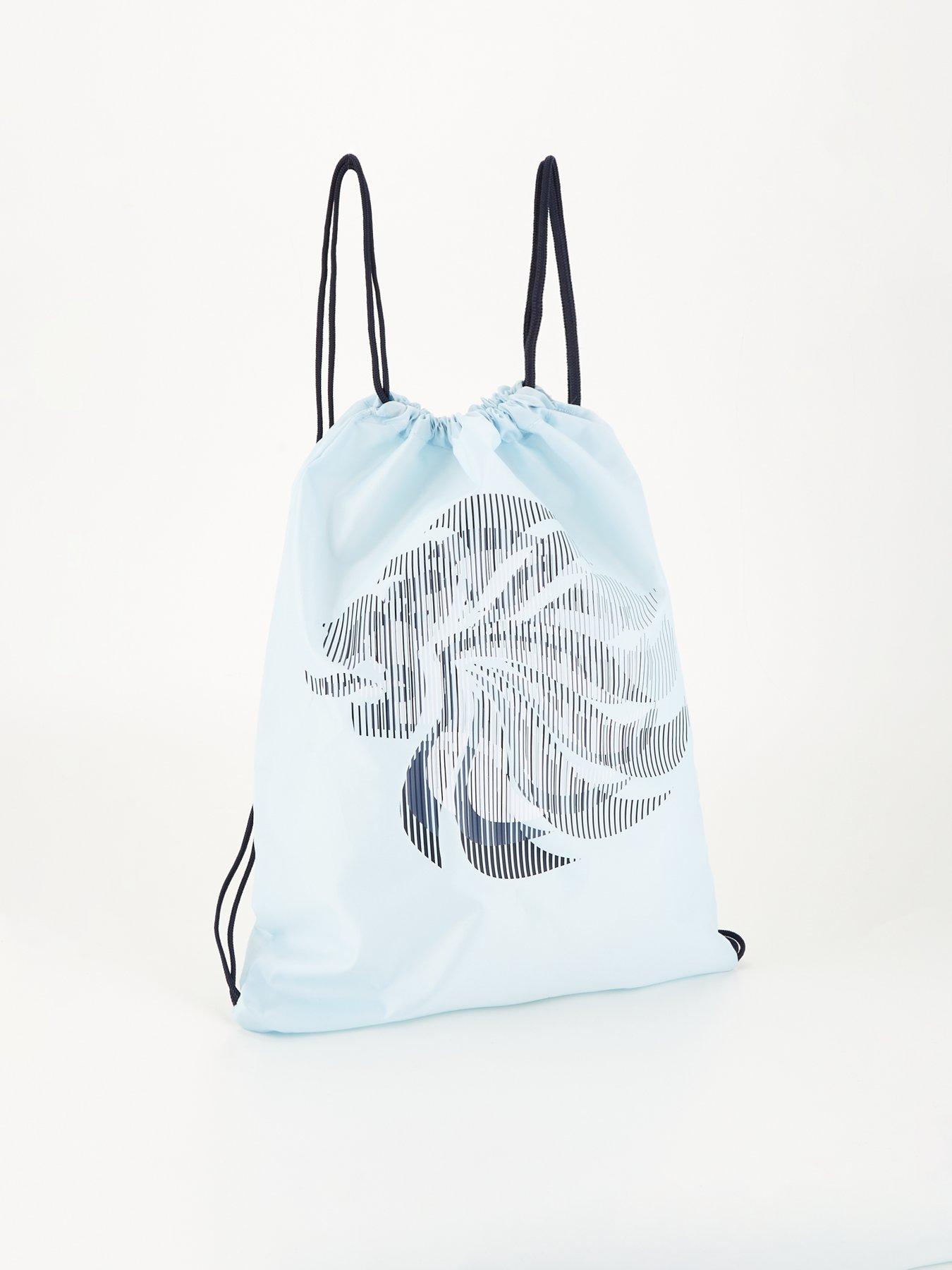 Adidas drawstring bag blue online