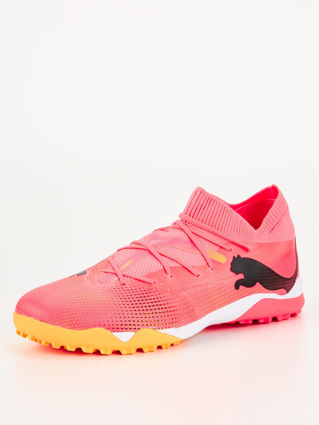 Pink turf soccer shoes on sale