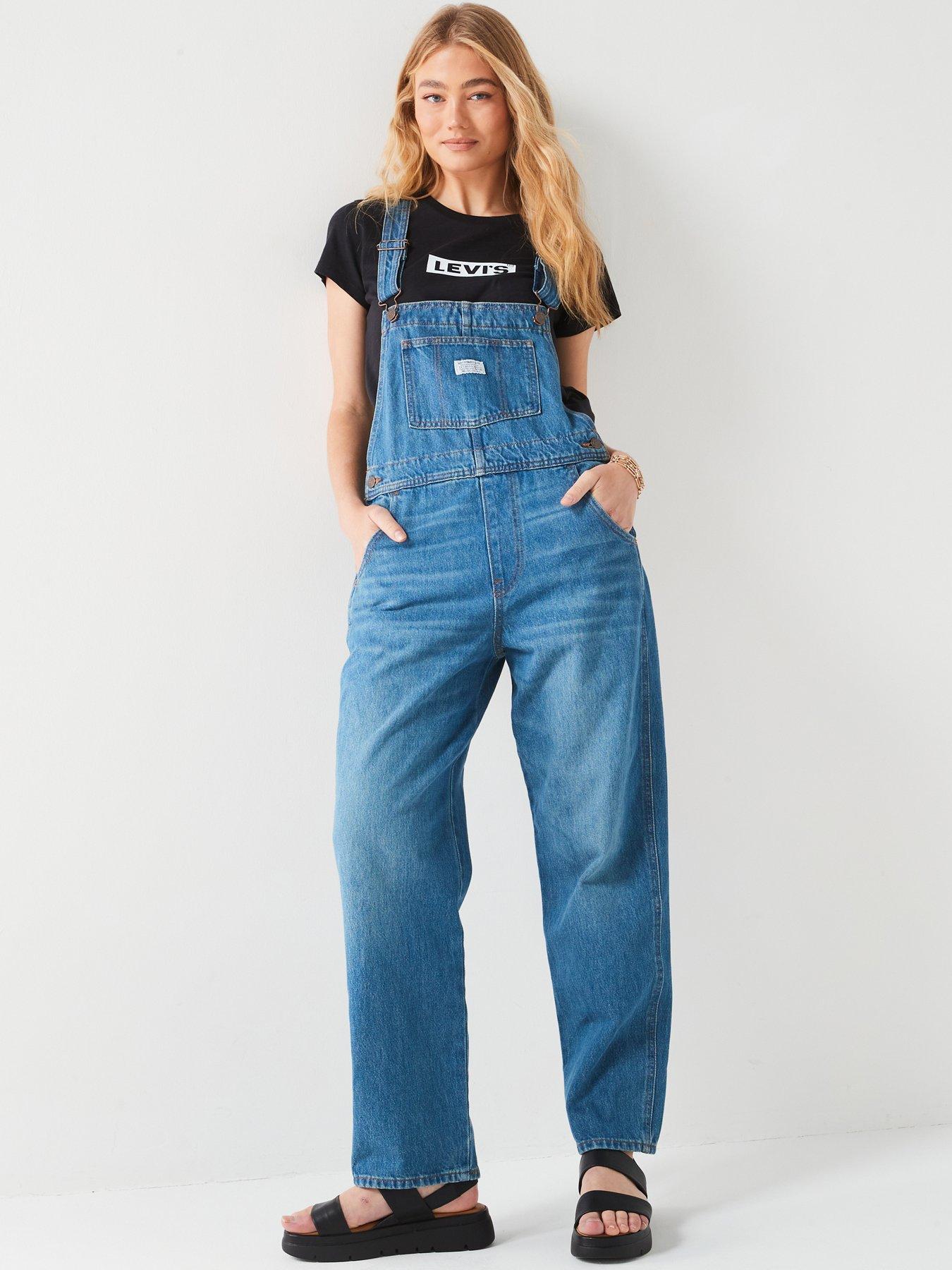 undefined Vintage Denim Overalls - Fresh Perspective
