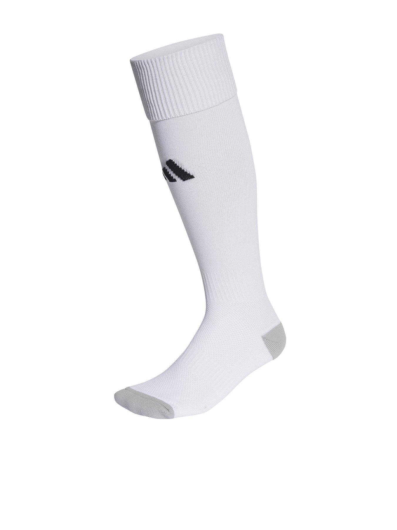adidas mens milano 23 sock-white/black