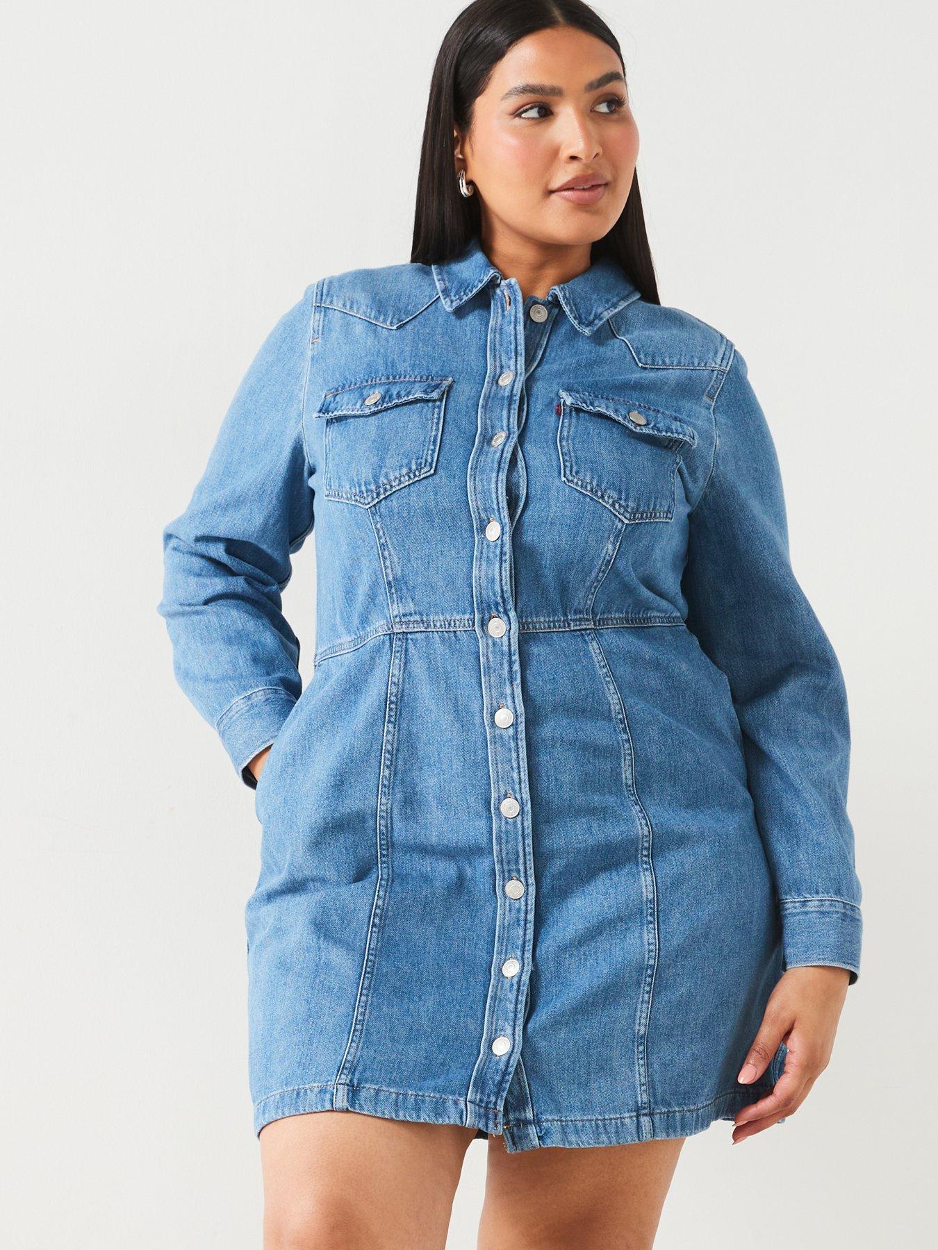 undefined Plus Flynn Western Denim Dress - Ringing Bells 2