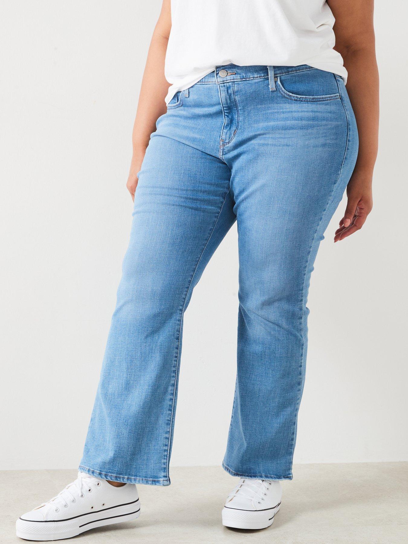 Plus size bootcut jeans uk hotsell