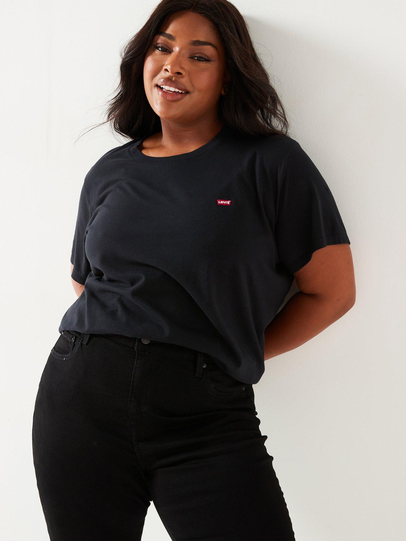 undefined Plus The Perfect T-Shirt - Mineral Black