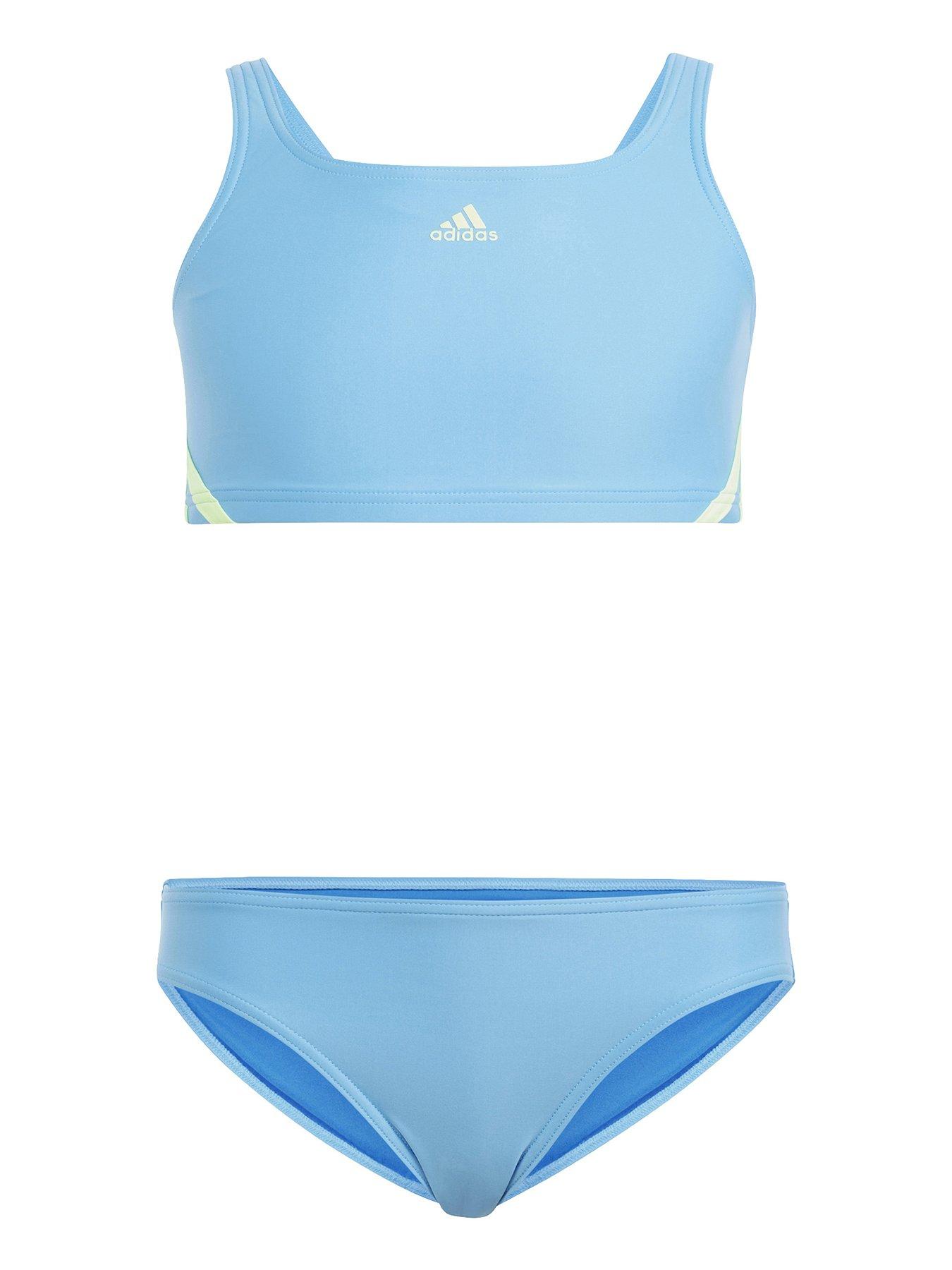 Bikini Victoria's Secret à Rayures Métallisées - Taille S/M - Multicolore - Occasion Bon état