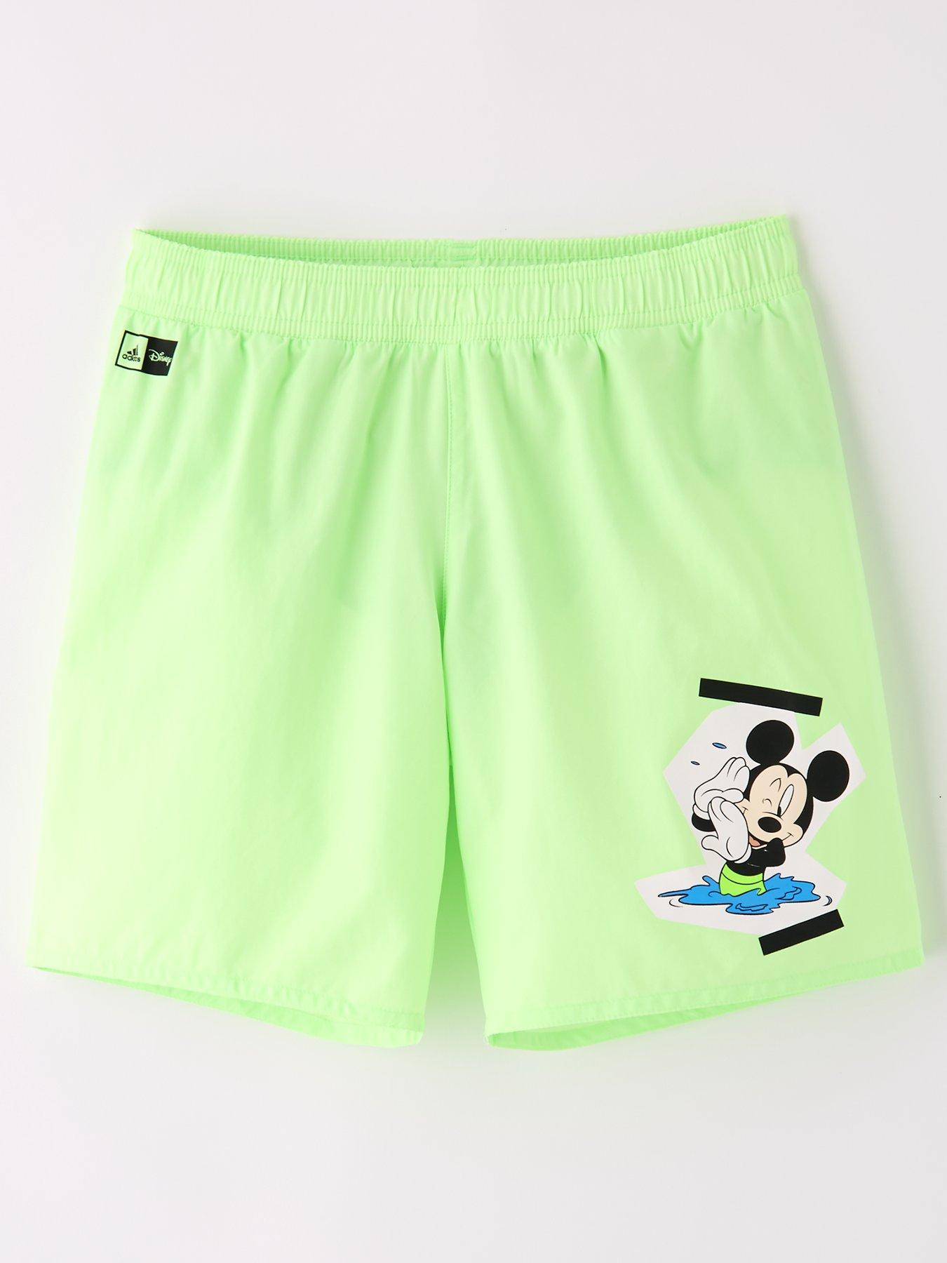 undefined Kids Disney Mickey Mouse Swim Shorts - Green