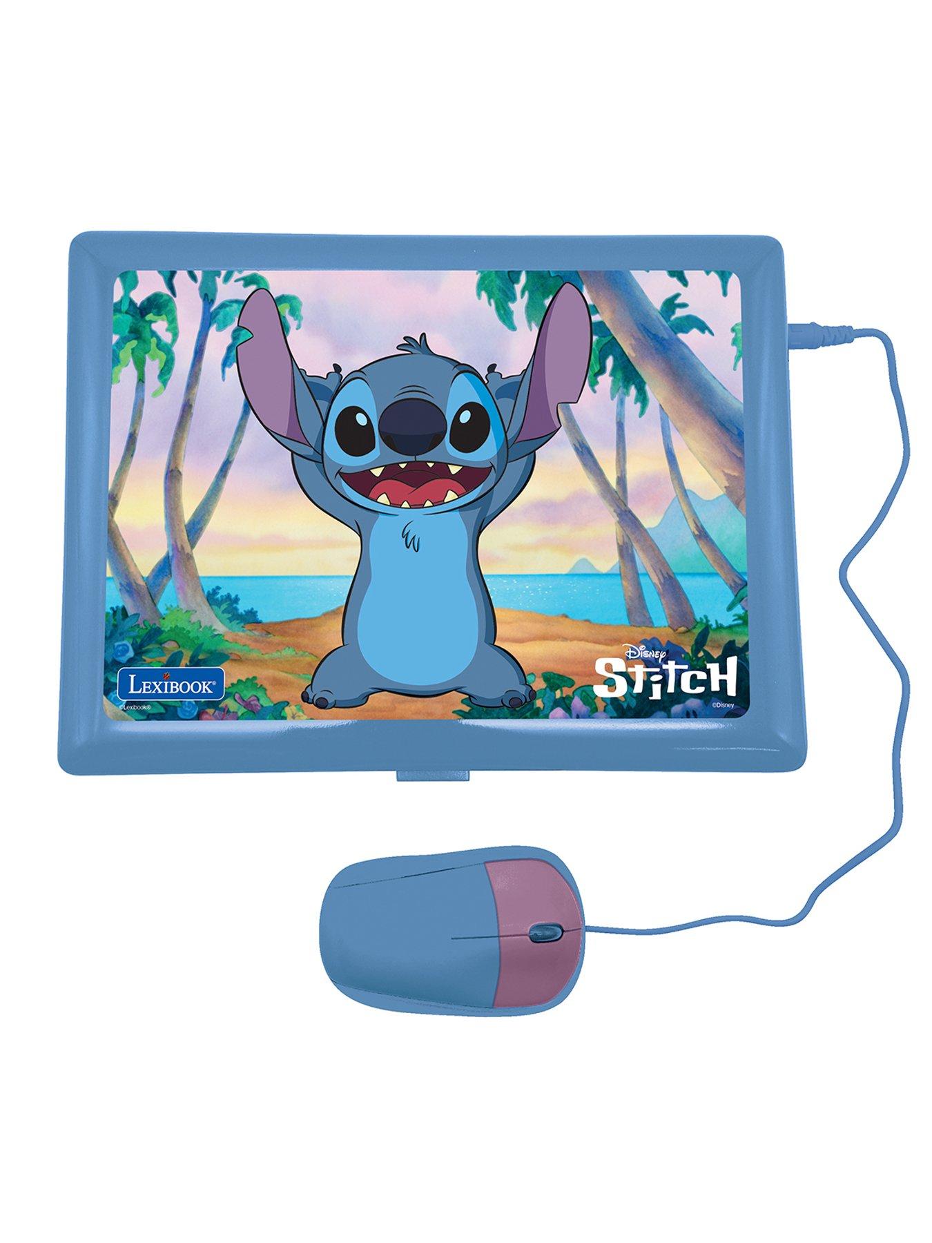 Image 2 of 5 of Disney Lexibook&nbsp;Stitch Bilingual Educational Laptop (124 Activities in English / French)